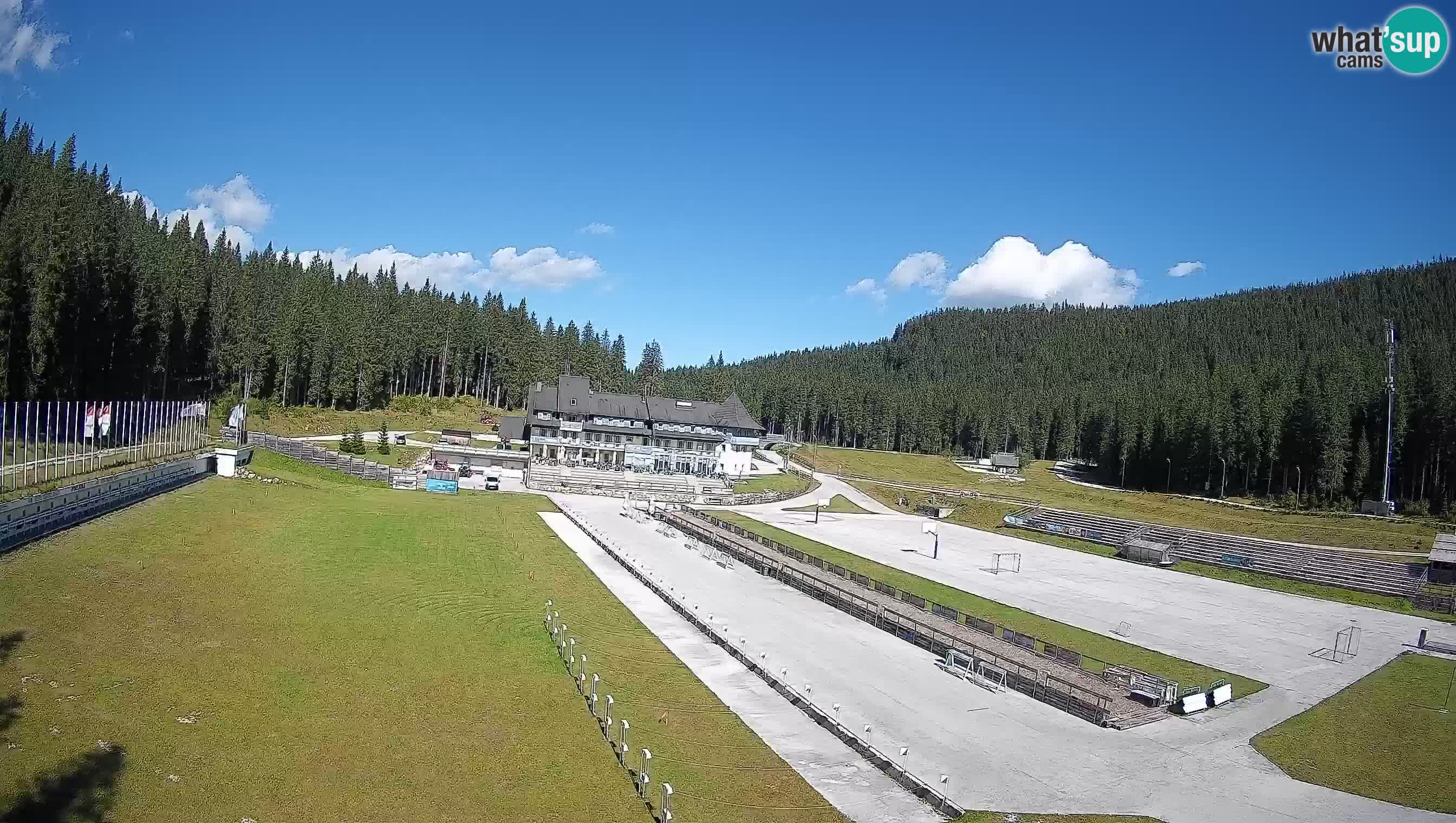 Webcam Pokljuka – Biathlon-Stadion Rudno Polje
