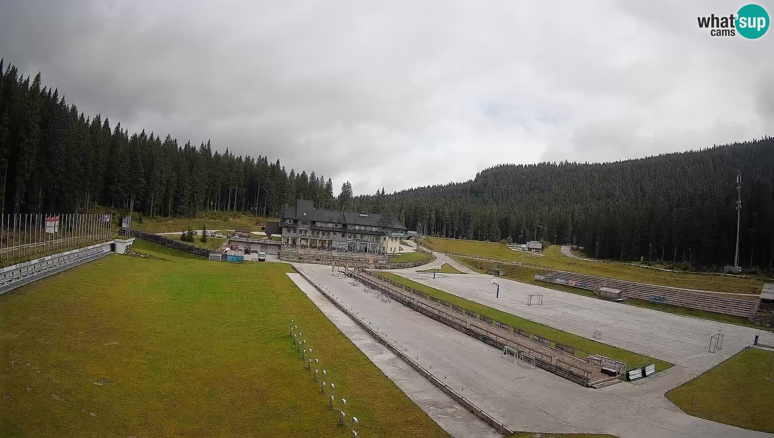 Webcam Pokljuka – Biathlon Stadium Live