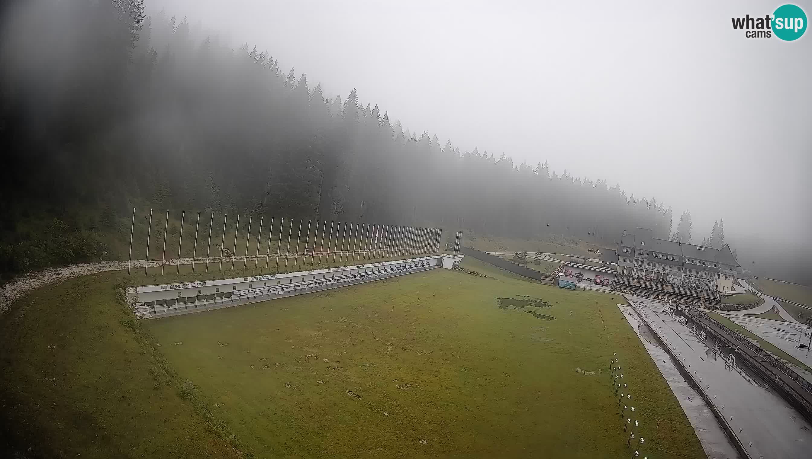 Webcam Pokljuka – Biathlon-Stadion Rudno Polje