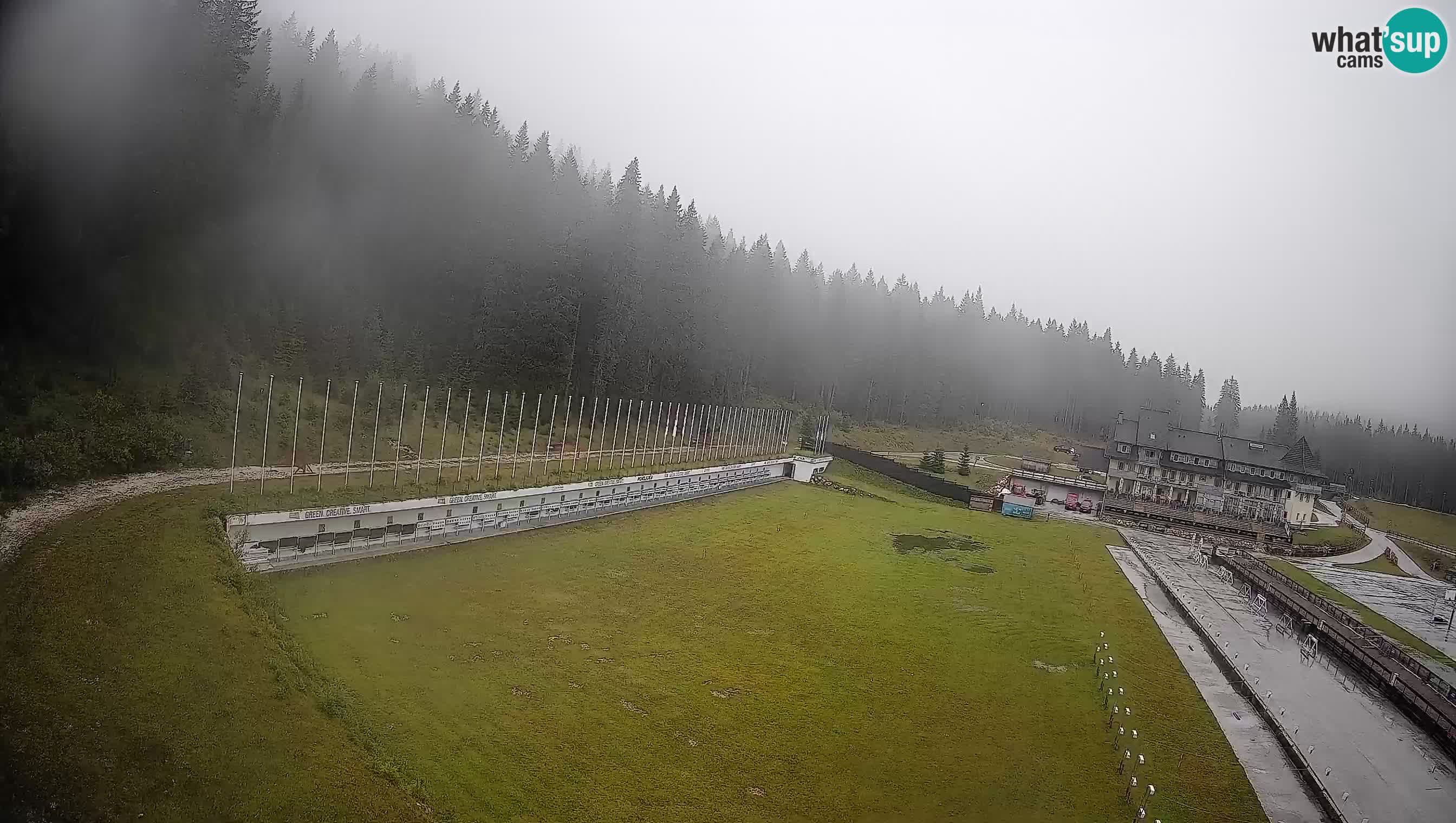 Webcam Pokljuka – Biathlon-Stadion Rudno Polje
