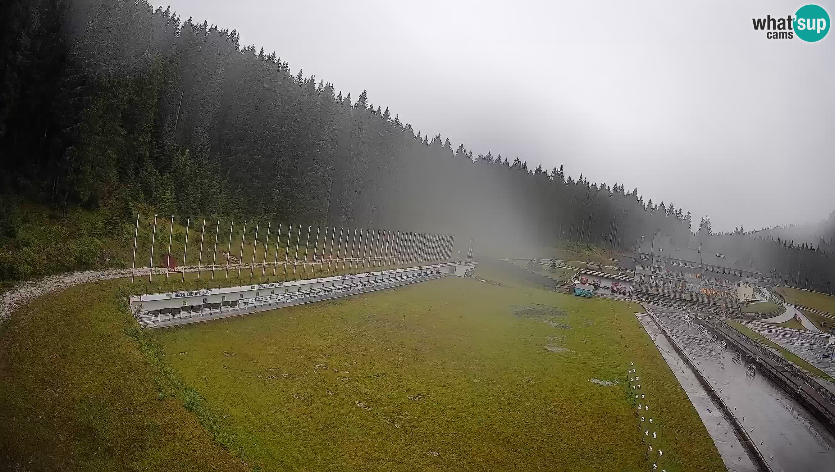 Webcam Pokljuka – Biathlon Stadium Live