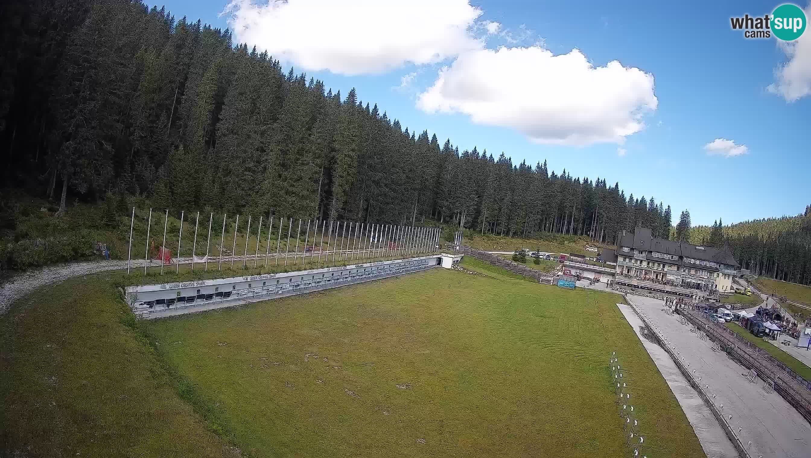 Webcam Pokljuka – Biathlon Stadium Live
