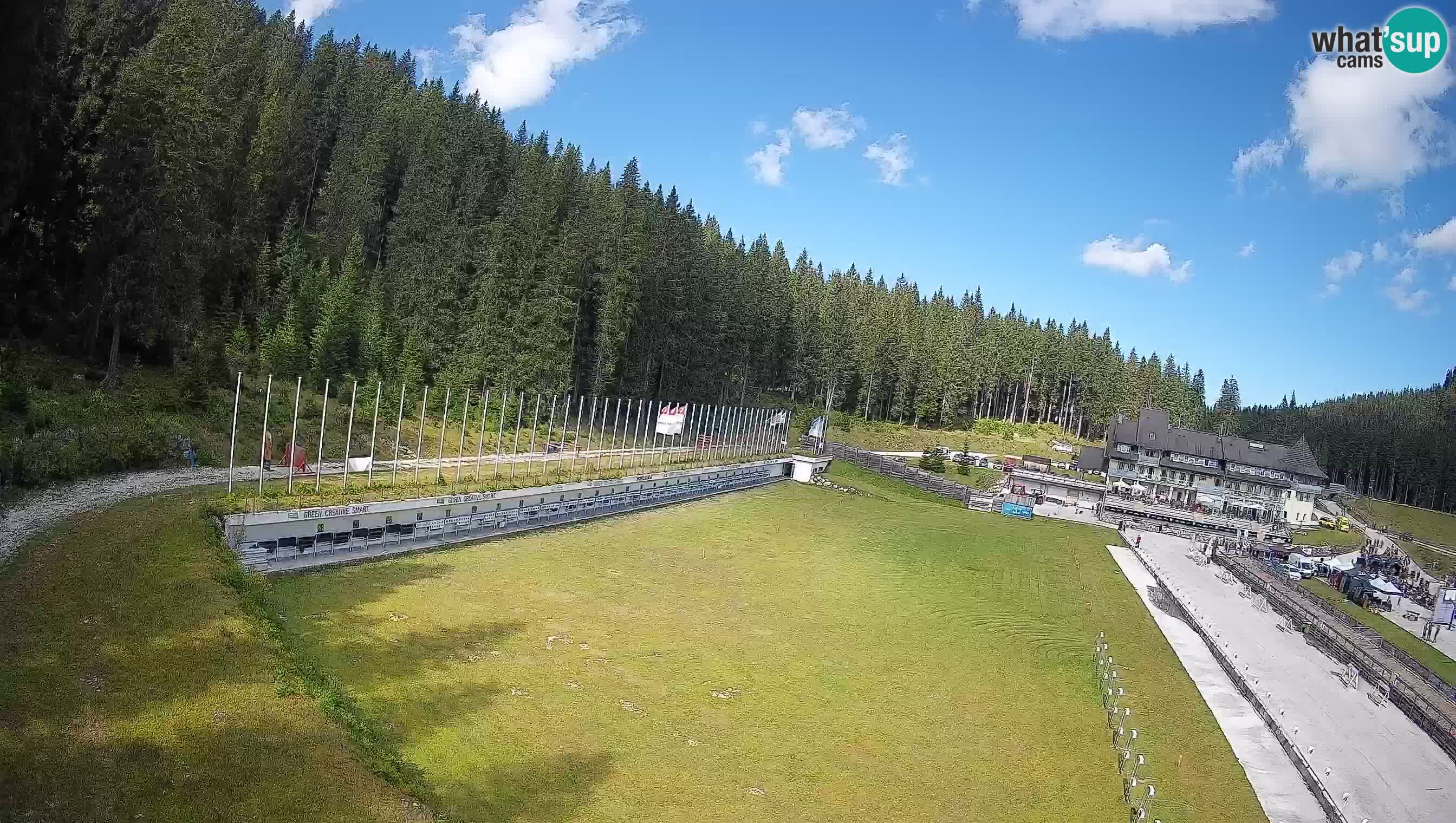 Webcam Pokljuka – Stade de biathlon de Rudno Polje