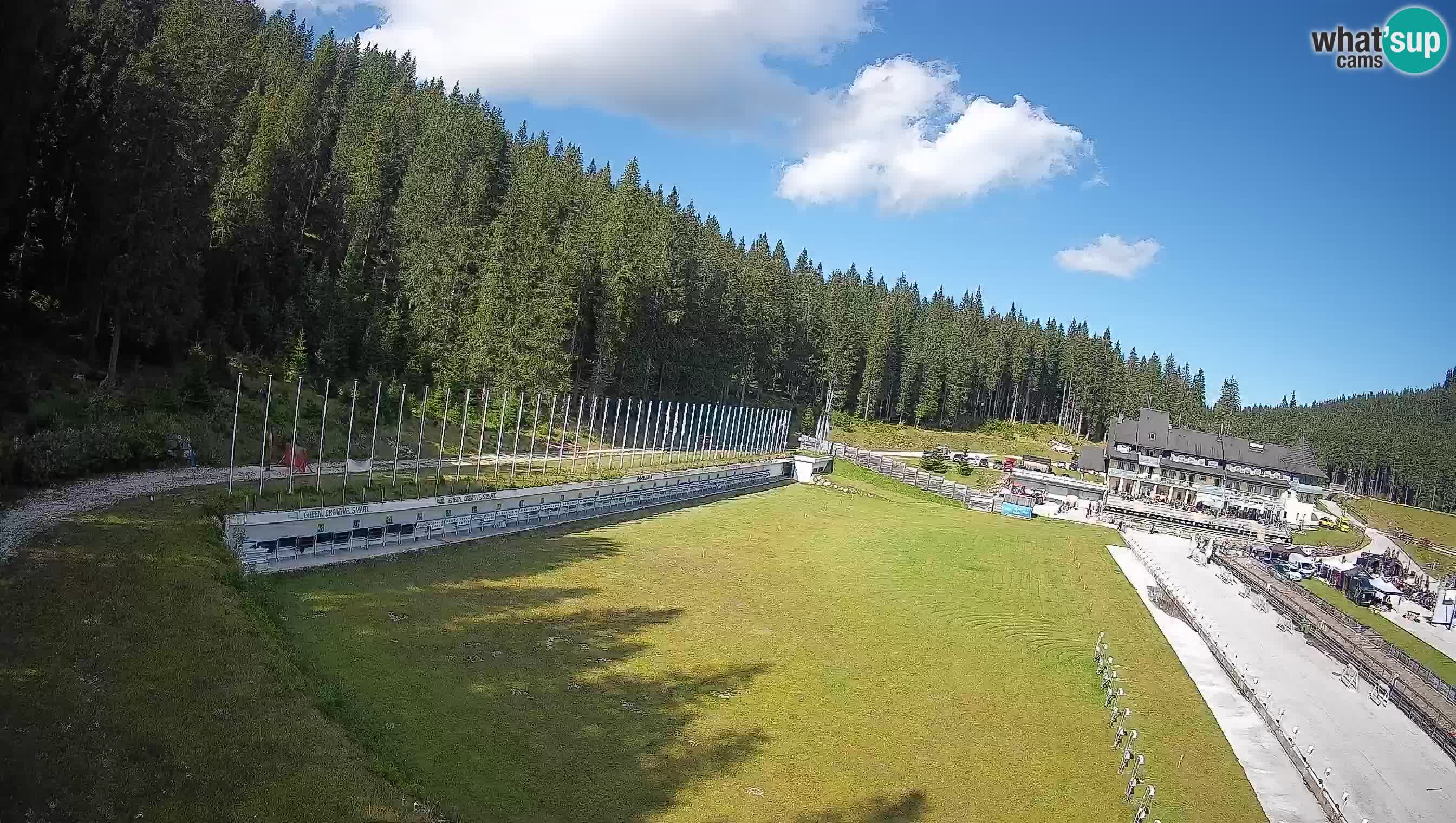 Webcam Pokljuka – Biathlon Stadium Live