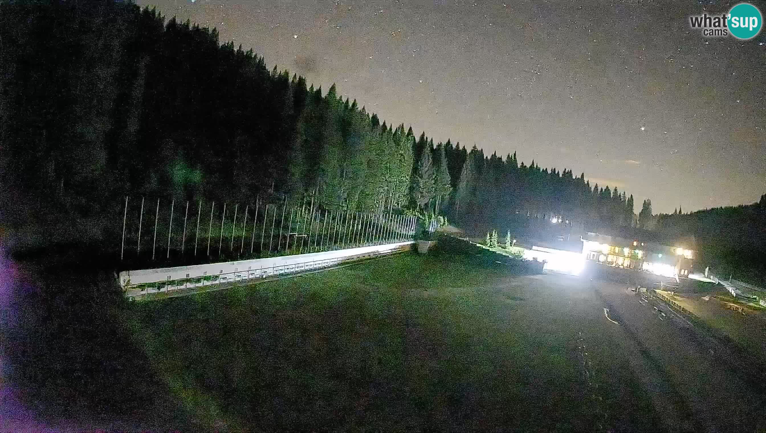 Webcam Pokljuka – Biathlon-Stadion Rudno Polje