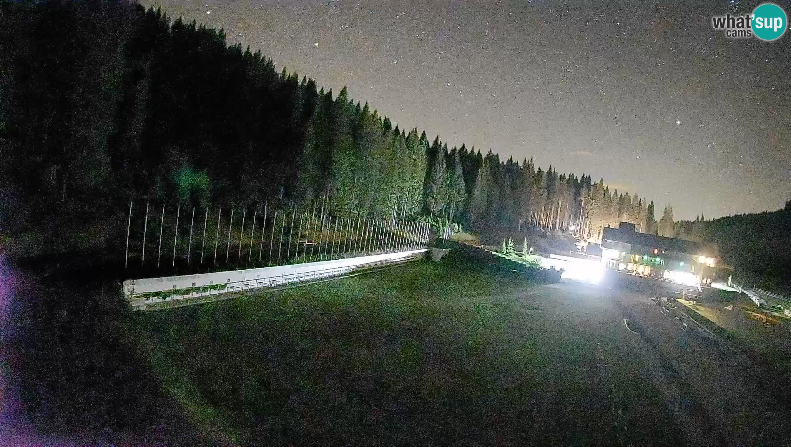 Webcam Pokljuka – Estadio de Biatlón de Rudno Polje