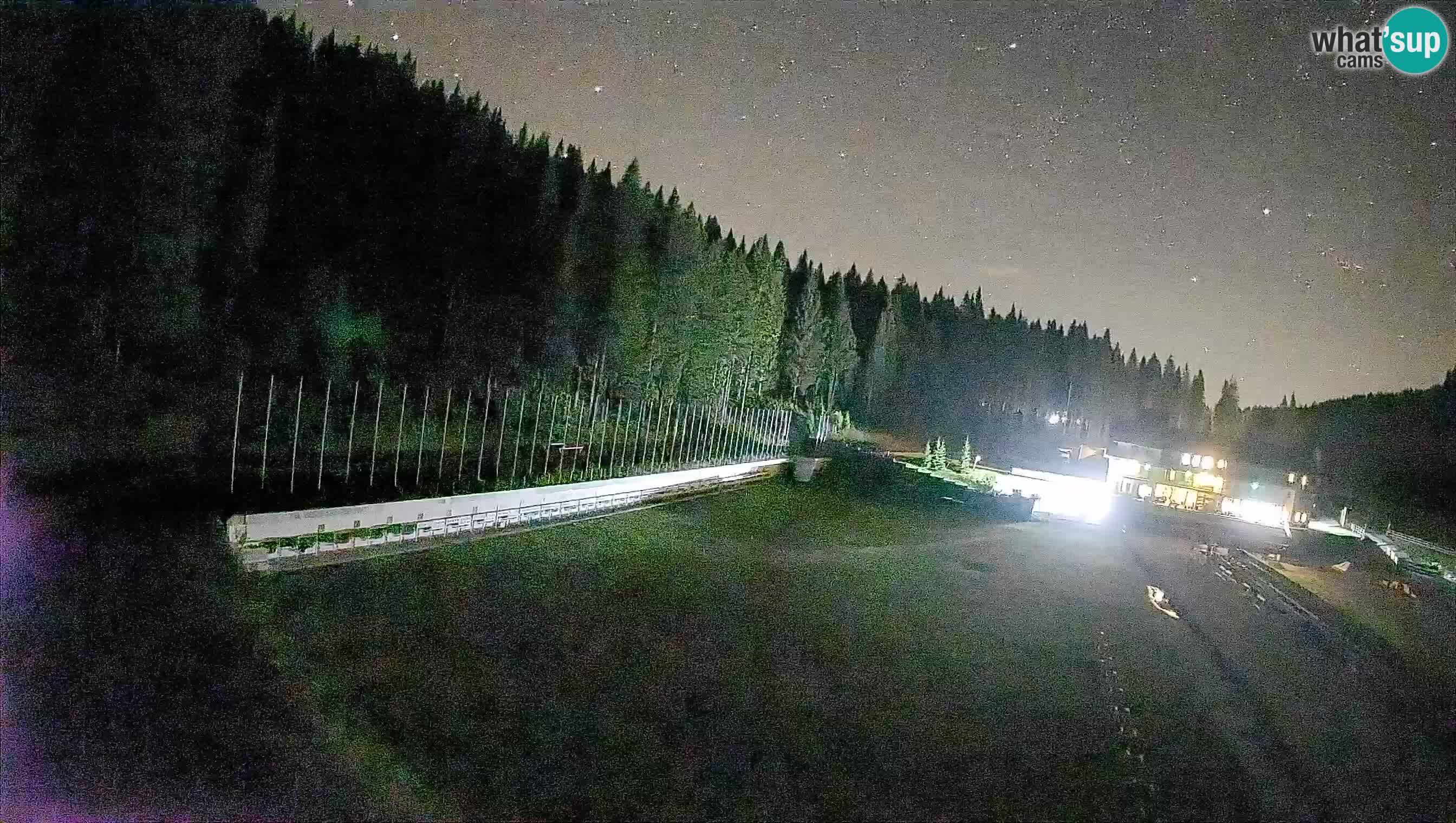 Webcam Pokljuka – Estadio de Biatlón de Rudno Polje