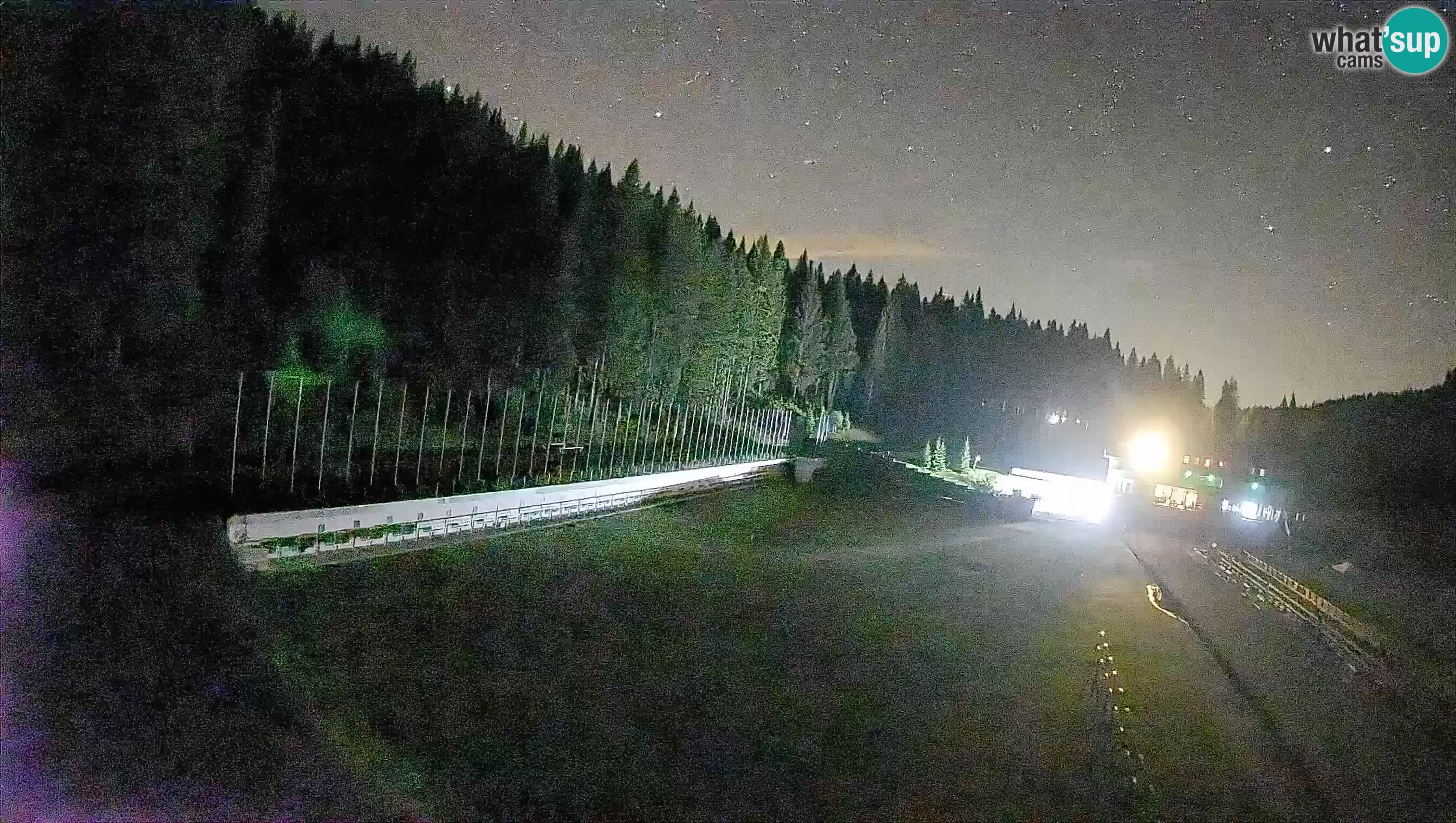 Webcam Pokljuka – Estadio de Biatlón de Rudno Polje