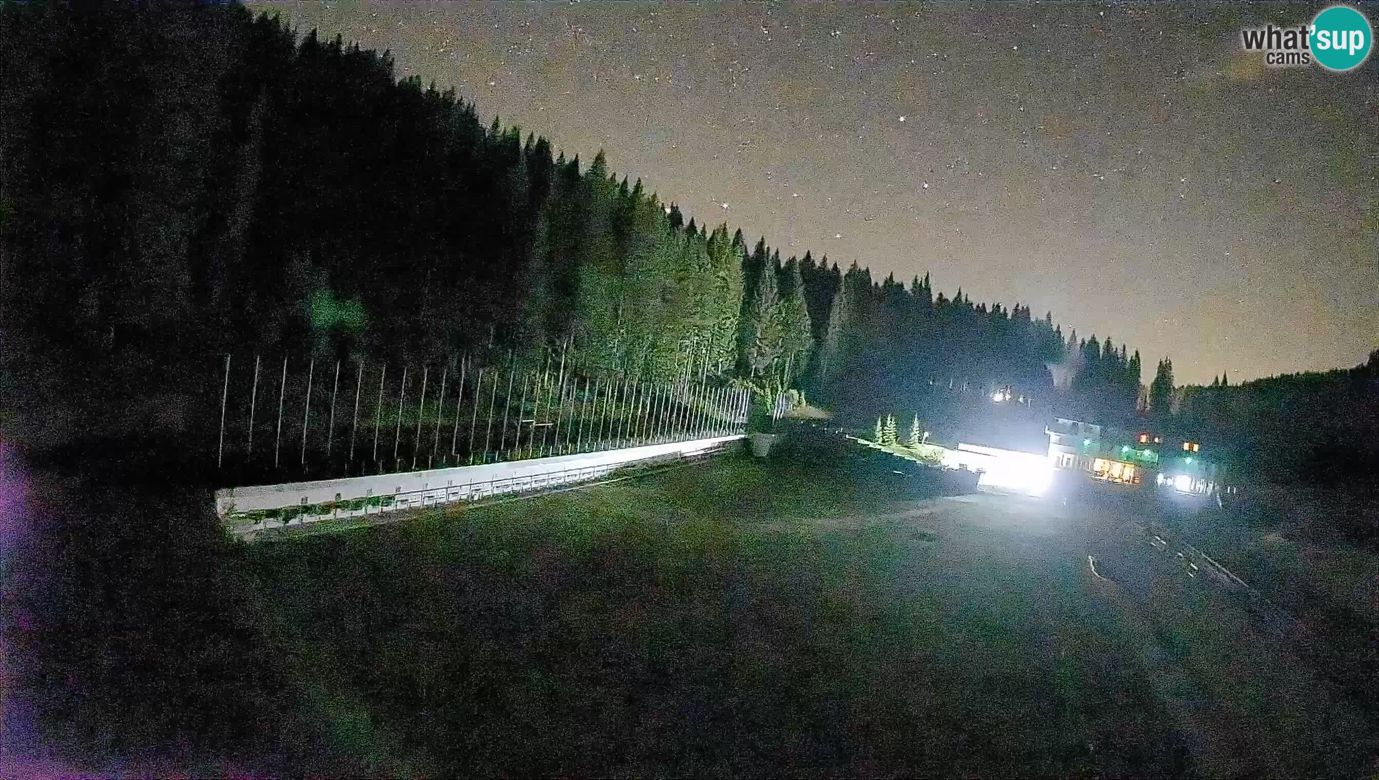 Webcam Pokljuka – Biathlon-Stadion Rudno Polje
