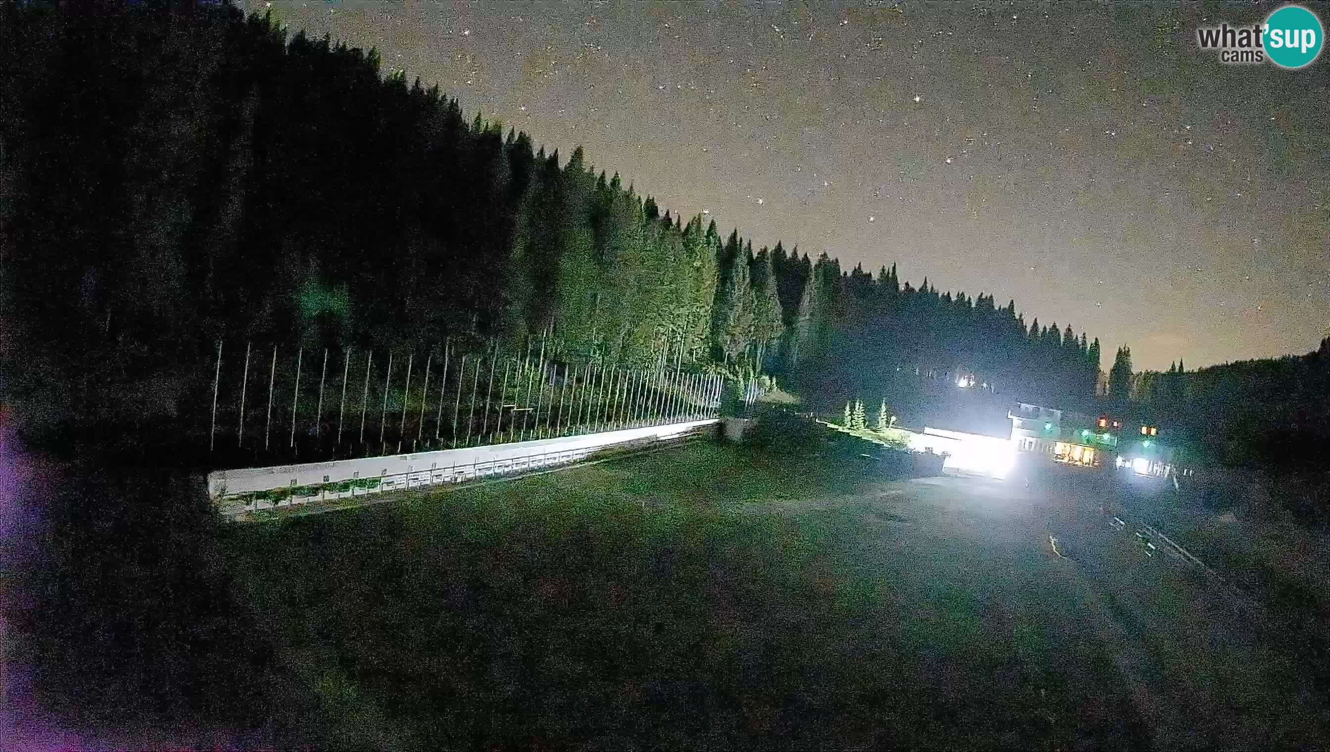 Webcam Pokljuka – Biathlon-Stadion Rudno Polje