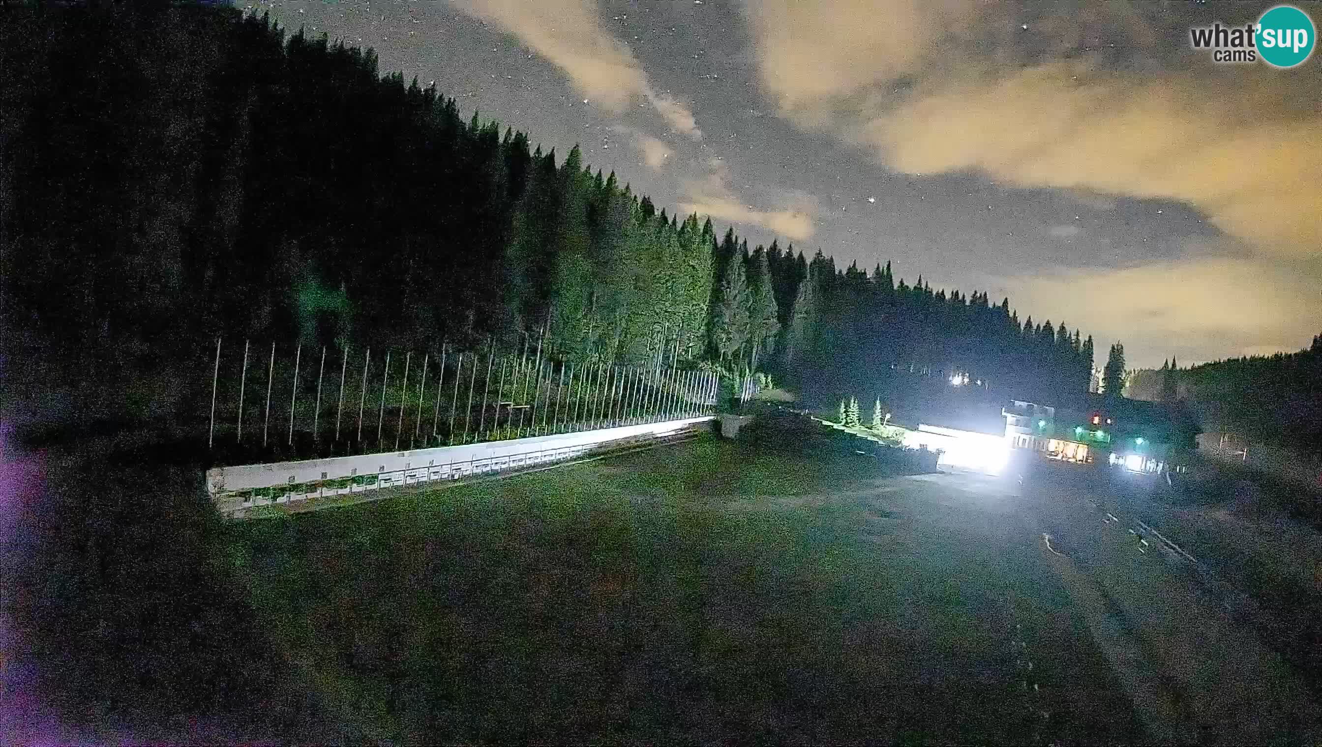 Webcam Pokljuka – Biathlon Stadium Live