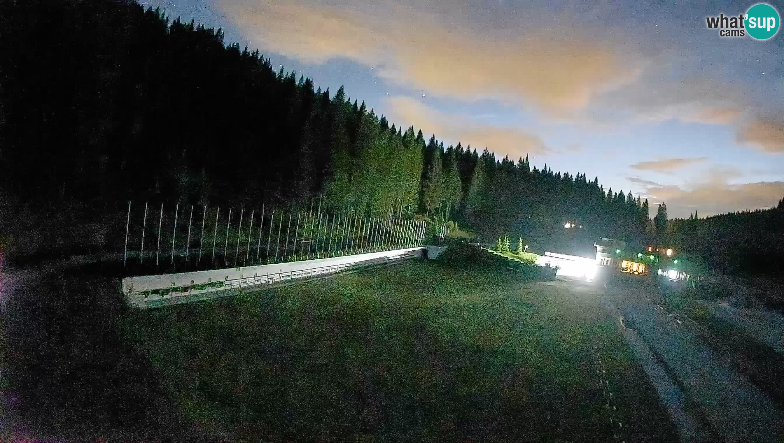 Webcam Pokljuka – Estadio de Biatlón de Rudno Polje