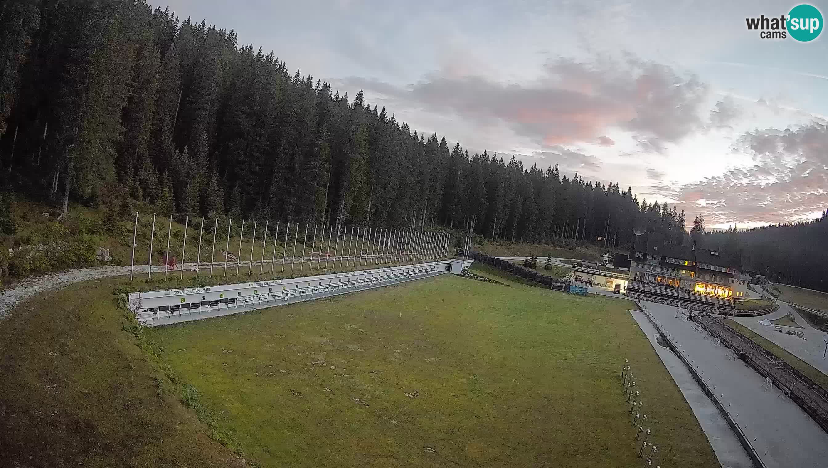 Webcam Pokljuka – Biathlon-Stadion Rudno Polje
