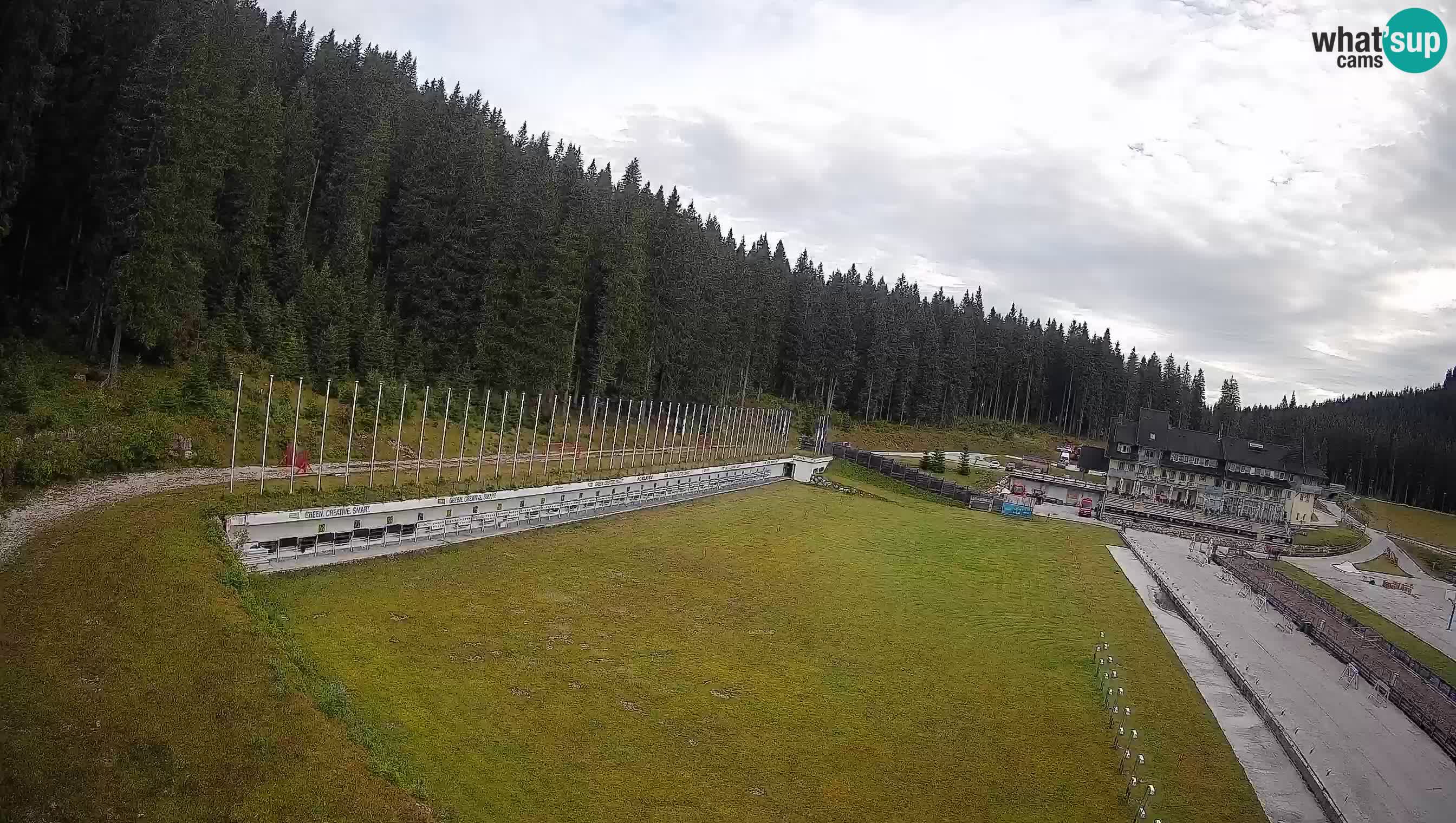 Webcam Pokljuka – Biathlon-Stadion Rudno Polje