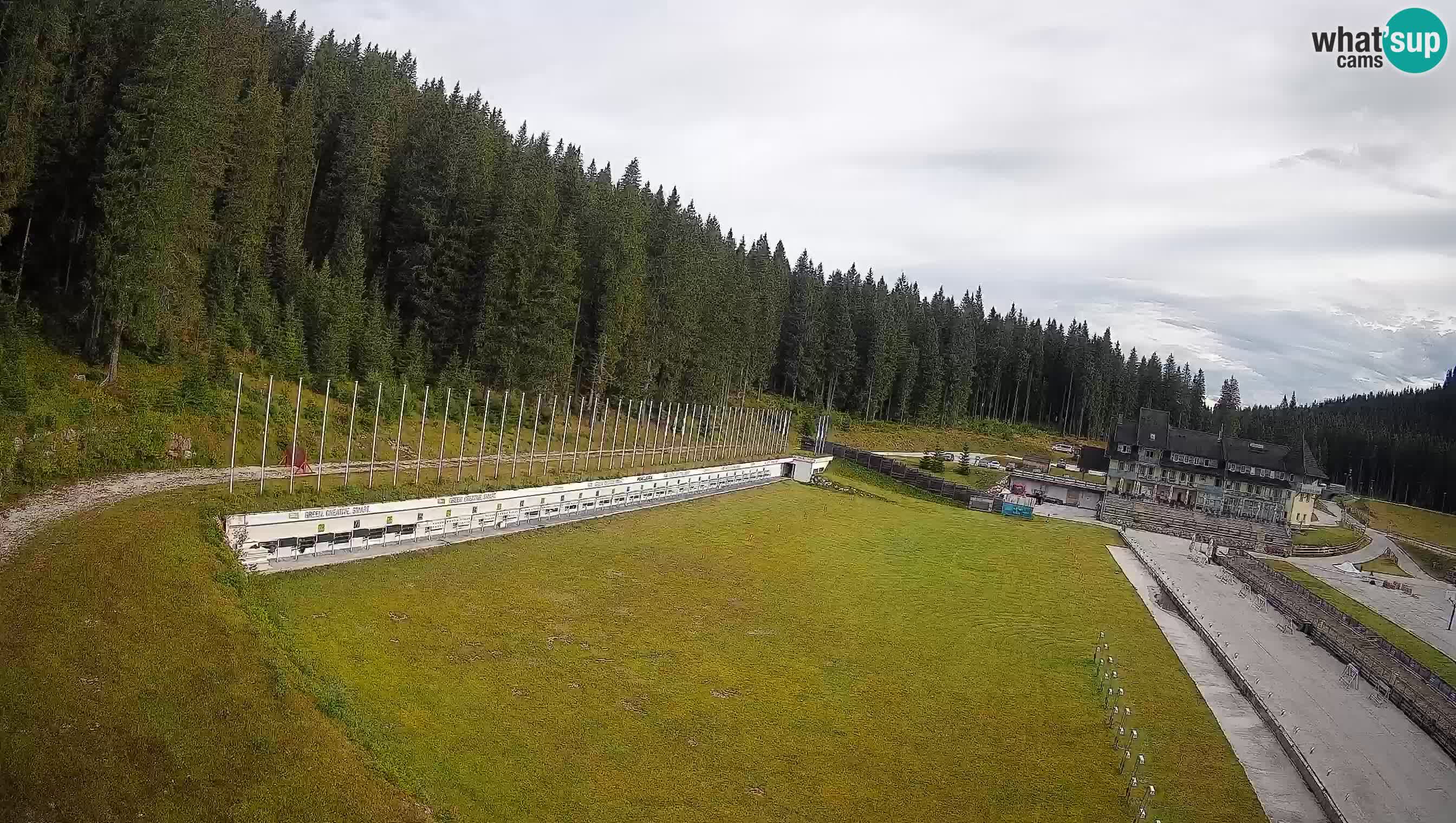 Webcam Pokljuka – Biathlon Stadium Live