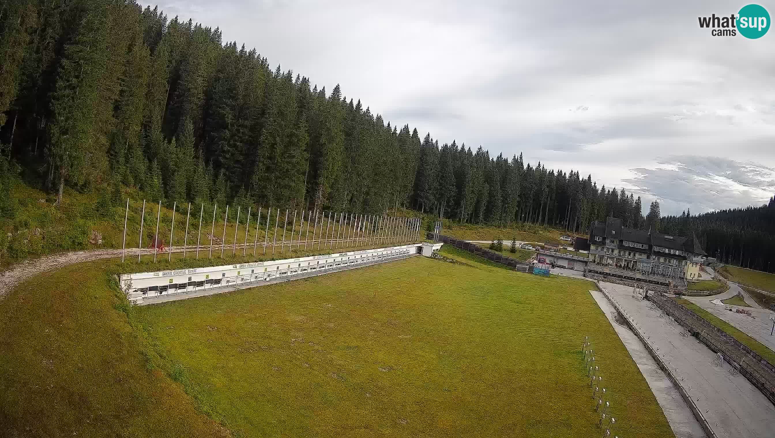 Webcam Pokljuka – Biathlon Stadium Live