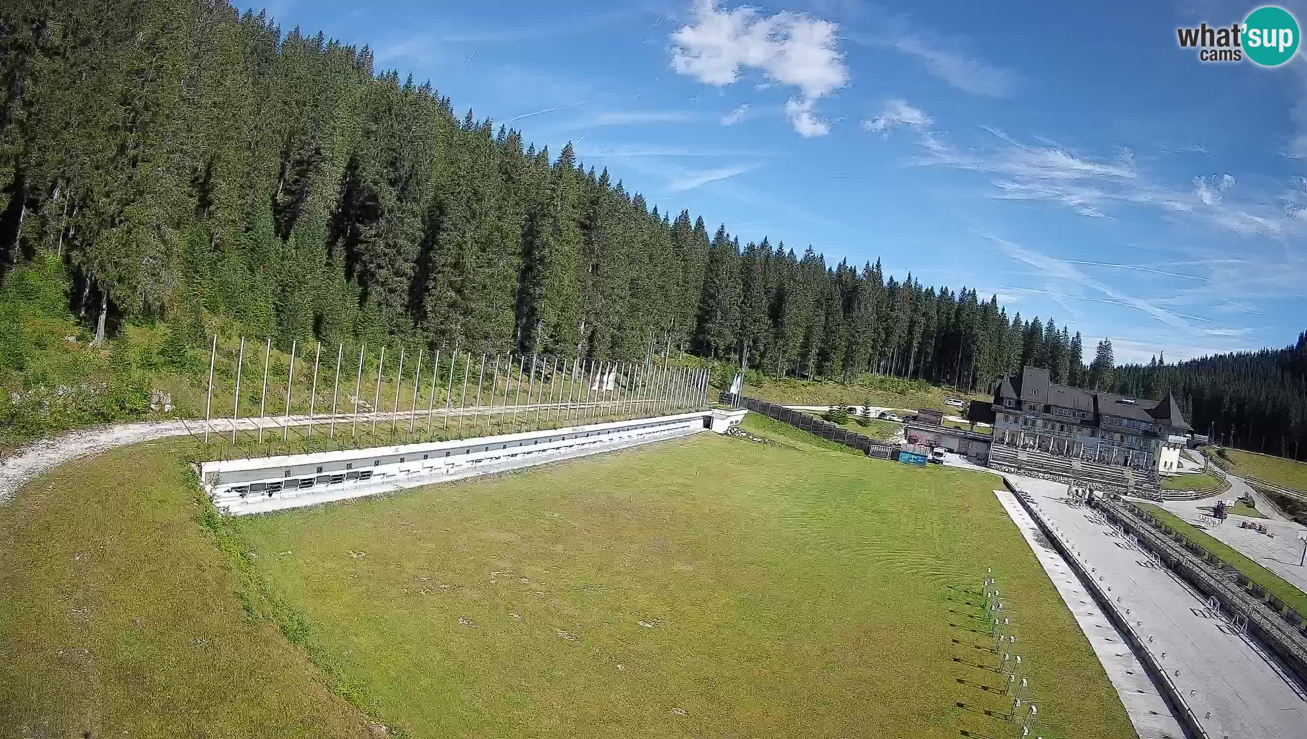 Webcam Pokljuka – Estadio de Biatlón de Rudno Polje