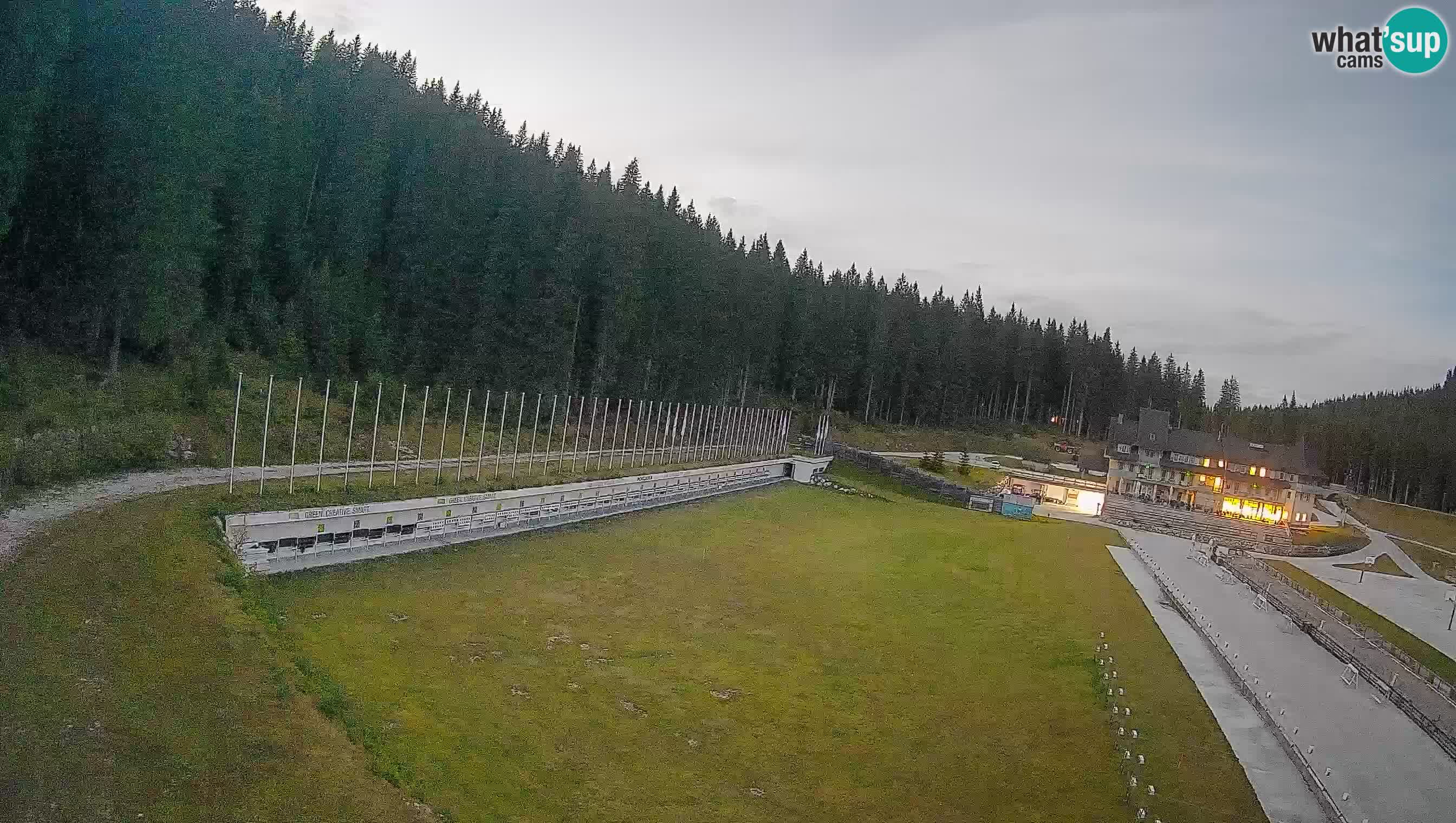 Webcam Pokljuka – Estadio de Biatlón de Rudno Polje