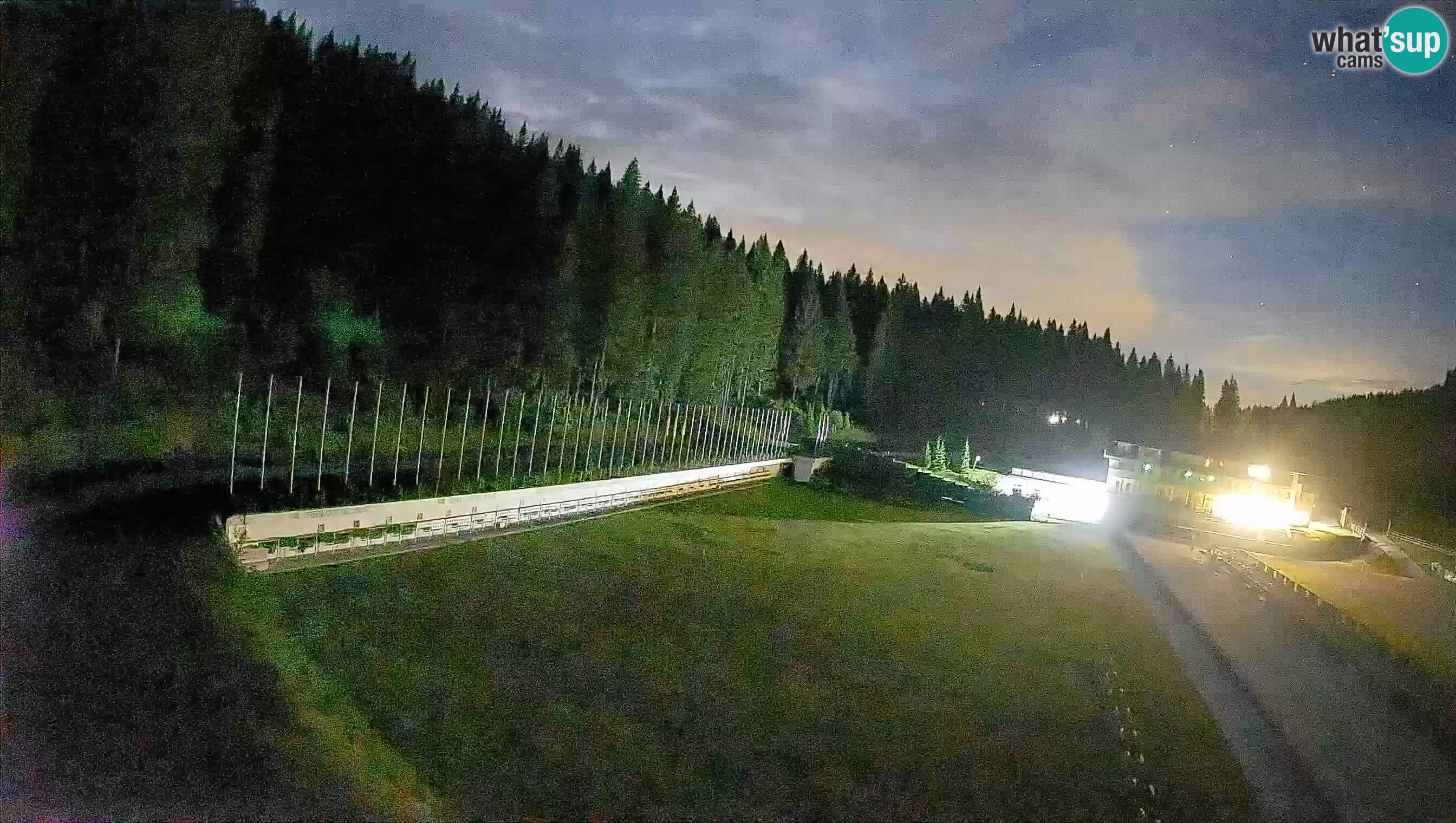 Webcam Pokljuka – Biathlon-Stadion Rudno Polje