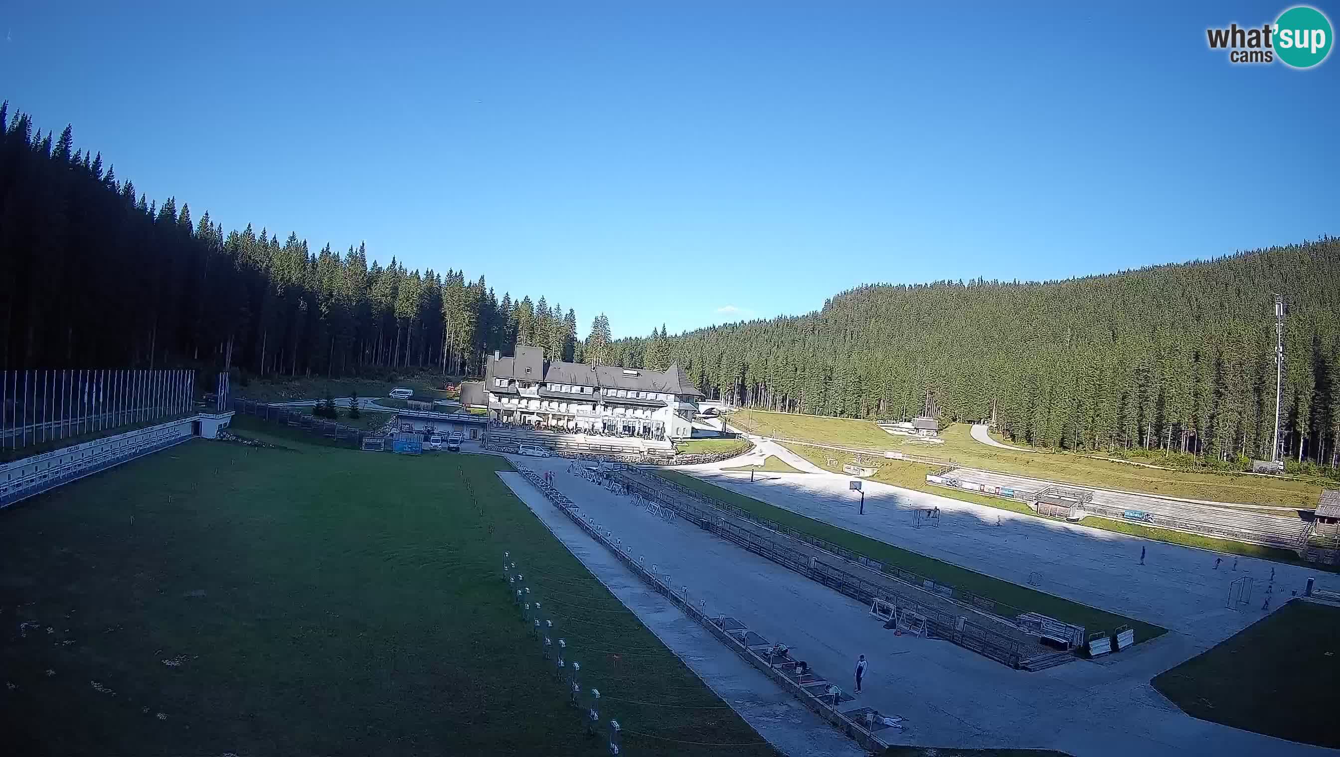 Webcam Pokljuka – Stade de biathlon de Rudno Polje