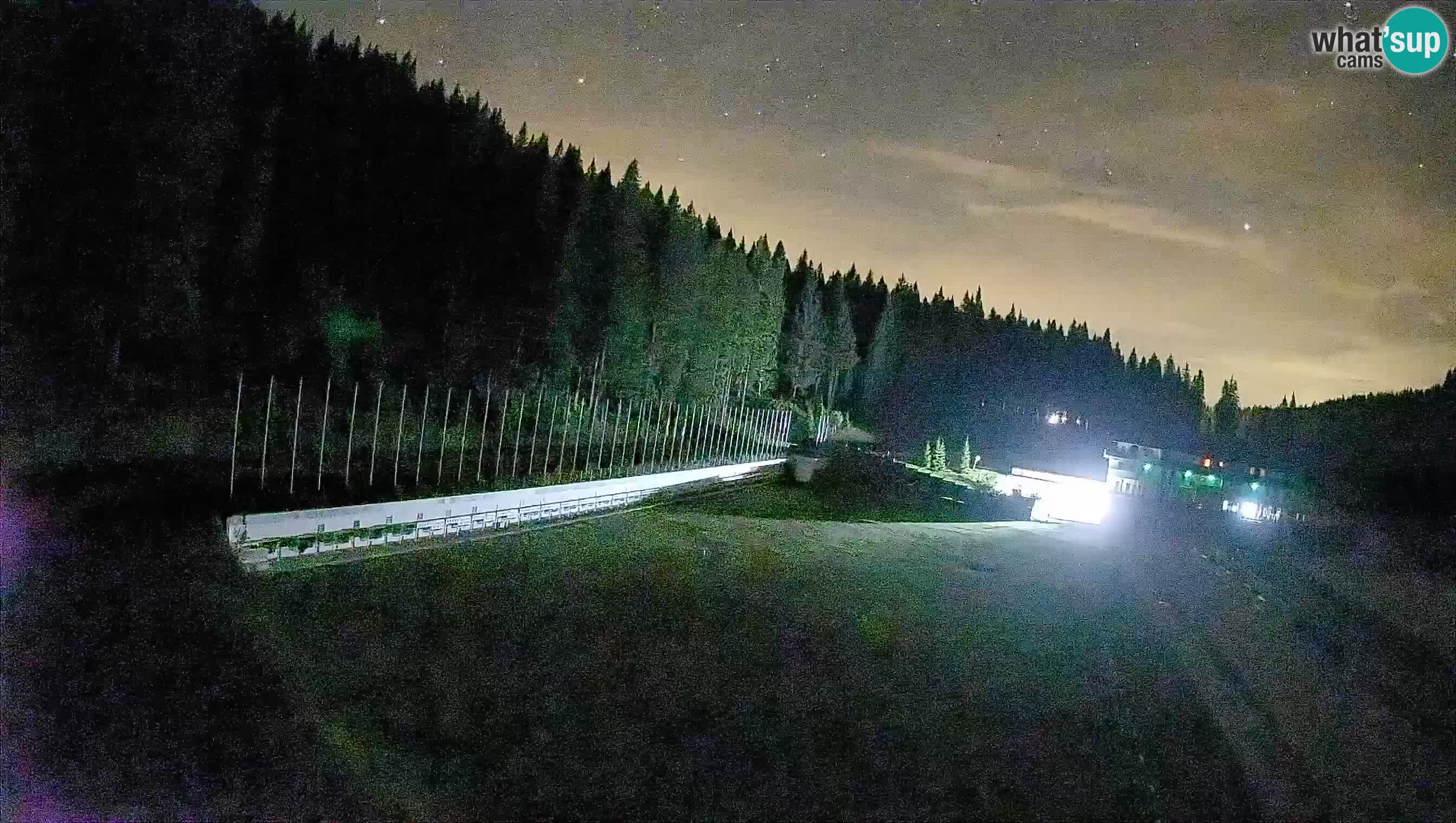 Webcam Pokljuka – Biathlon-Stadion Rudno Polje