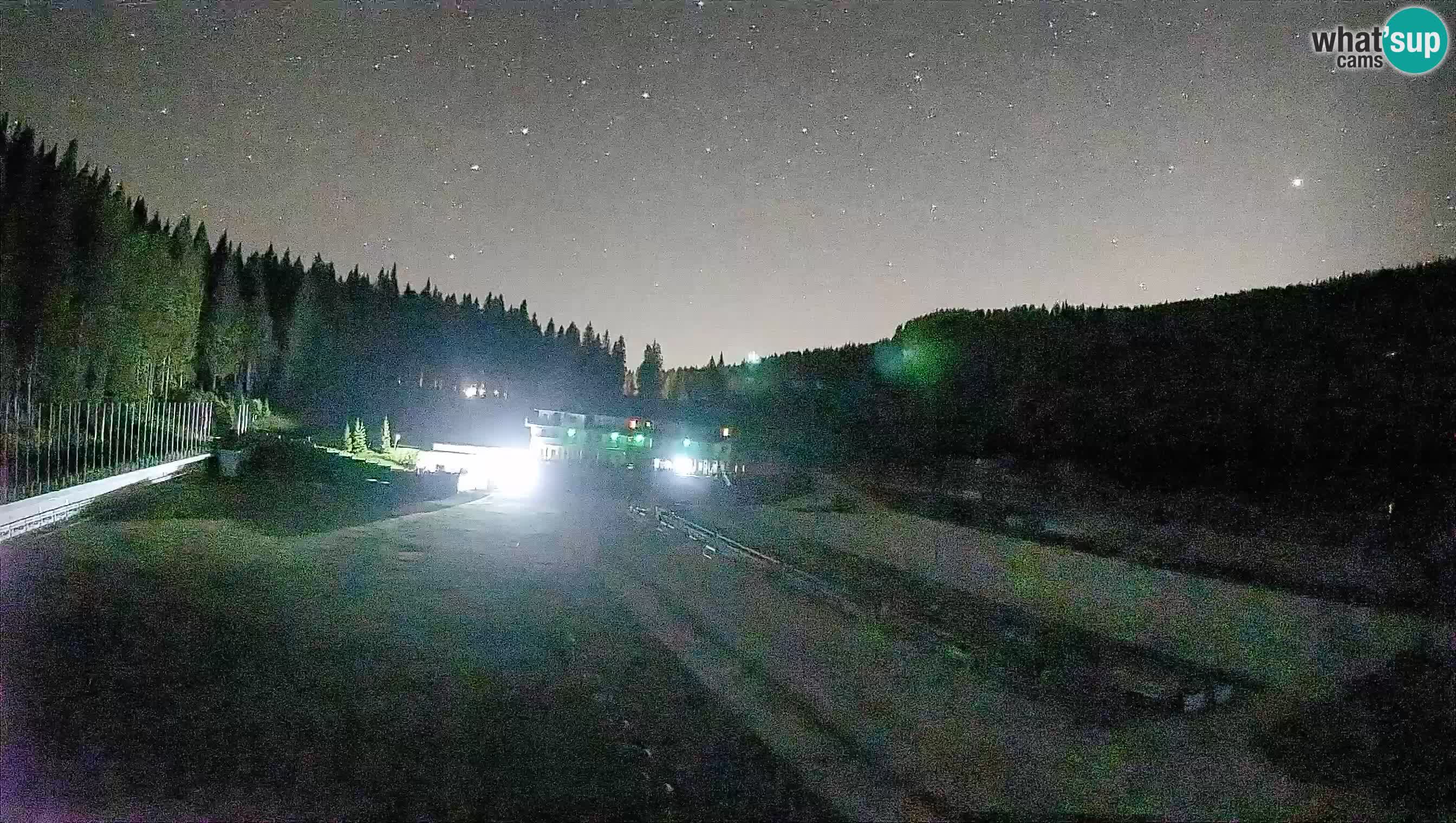 Webcam Pokljuka – Stade de biathlon de Rudno Polje