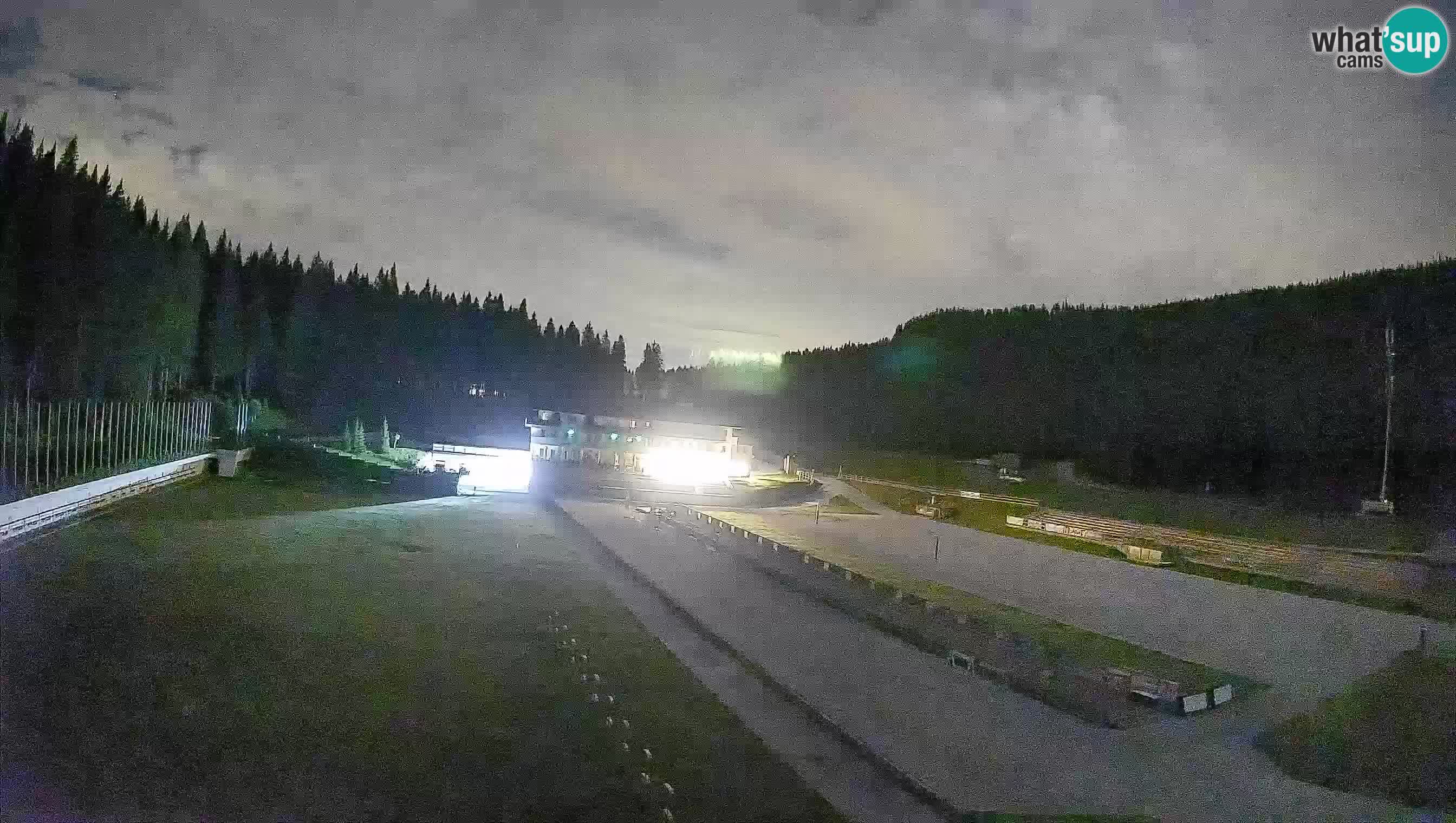 Webcam Pokljuka – Stade de biathlon de Rudno Polje