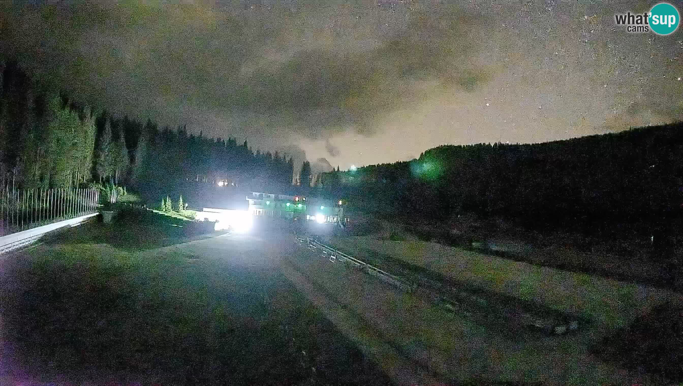 Web kamera Pokljuka – Biatlonski stadion Rudno Polje