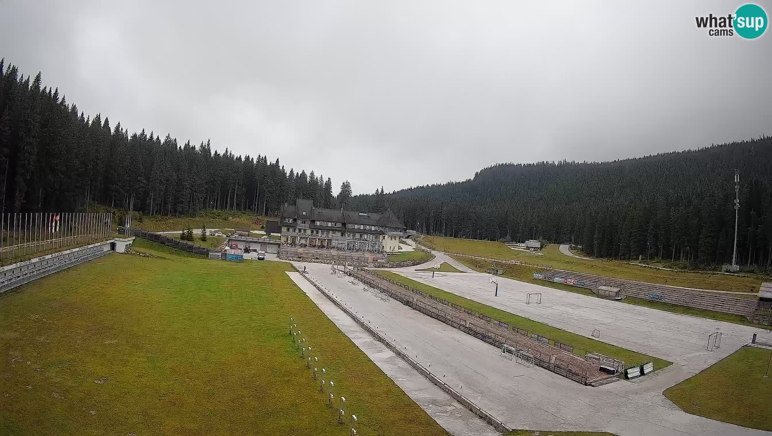Webcam Pokljuka – Biathlon Stadium Live