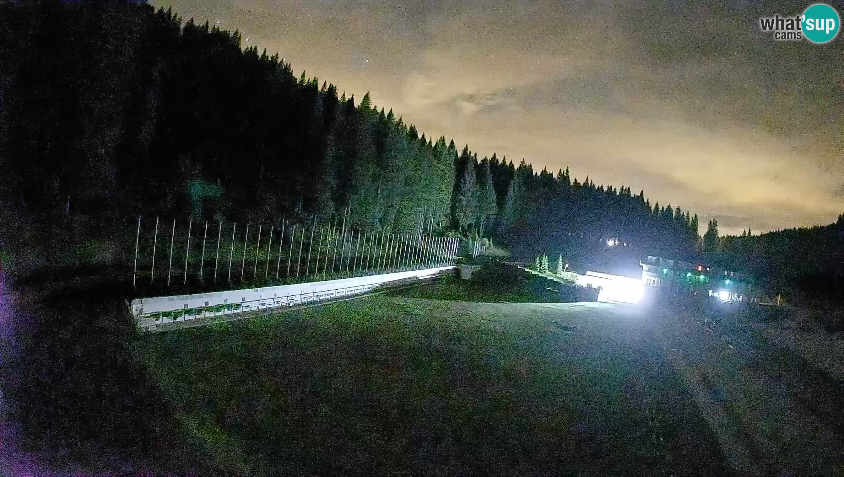 Webcam Pokljuka – Biathlon-Stadion Rudno Polje