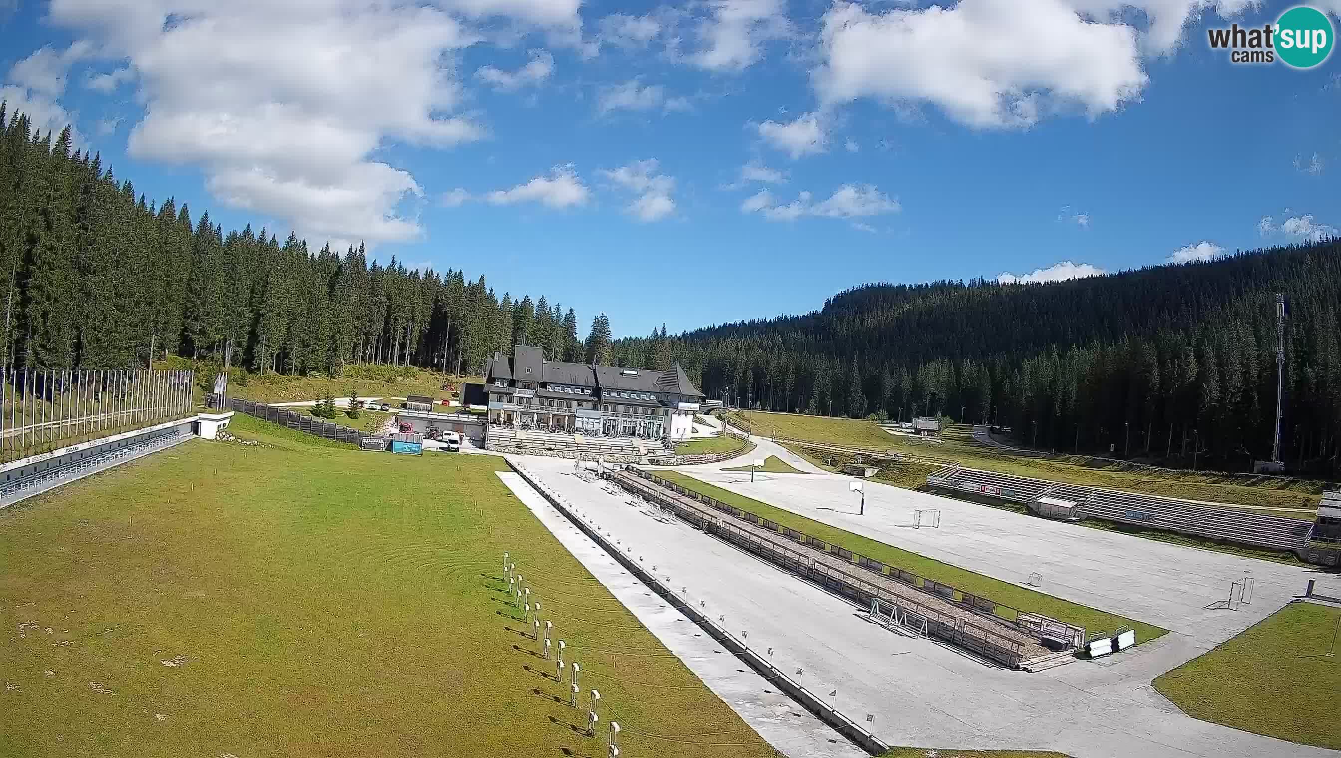 Webcam Pokljuka – Estadio de Biatlón de Rudno Polje