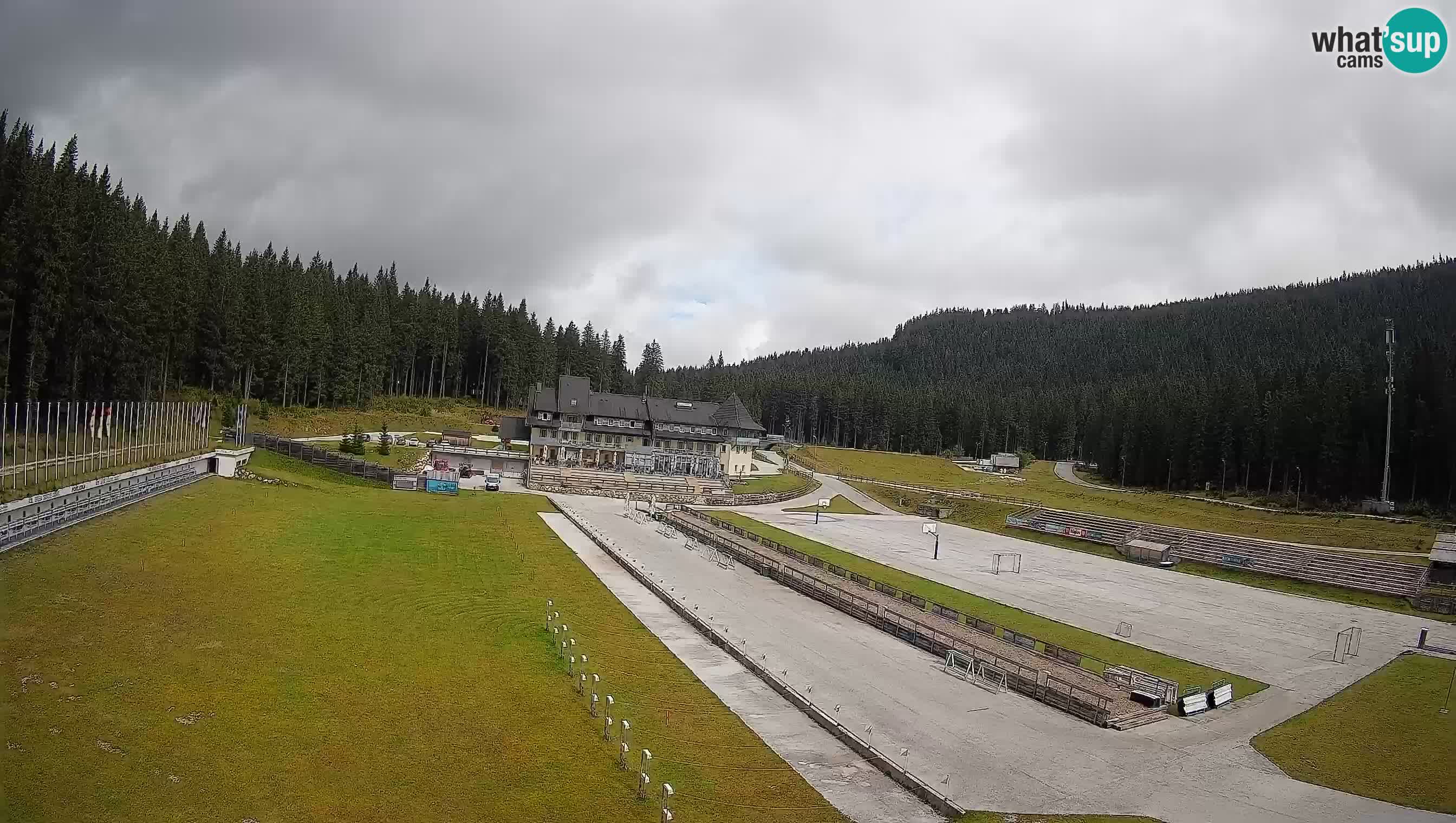 Webcam Pokljuka – Biathlon Stadium Live