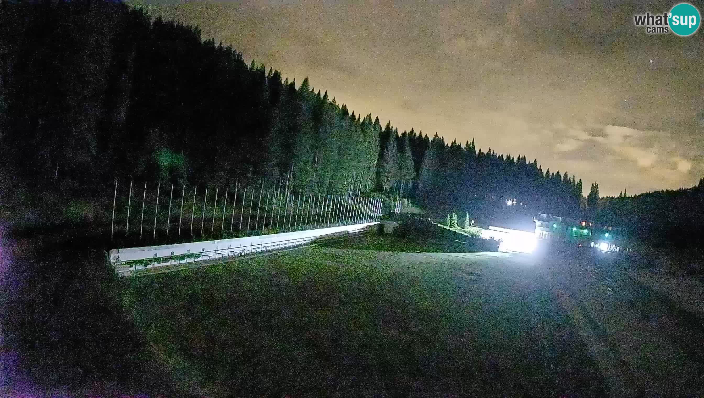 Webcam Pokljuka – Biathlon-Stadion Rudno Polje