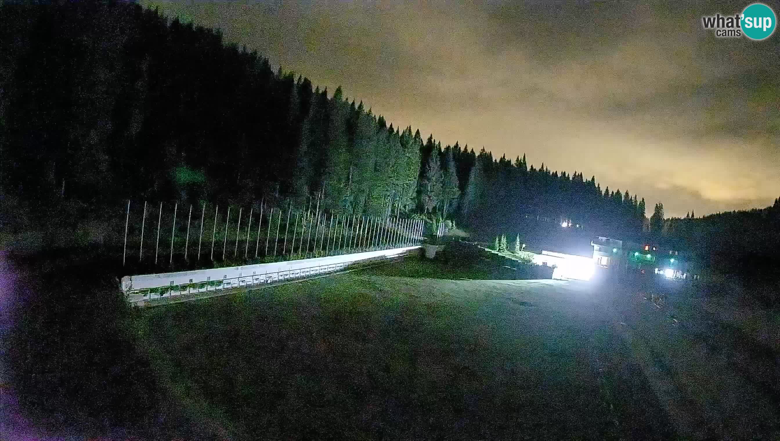 Webcam Pokljuka – Biathlon-Stadion Rudno Polje
