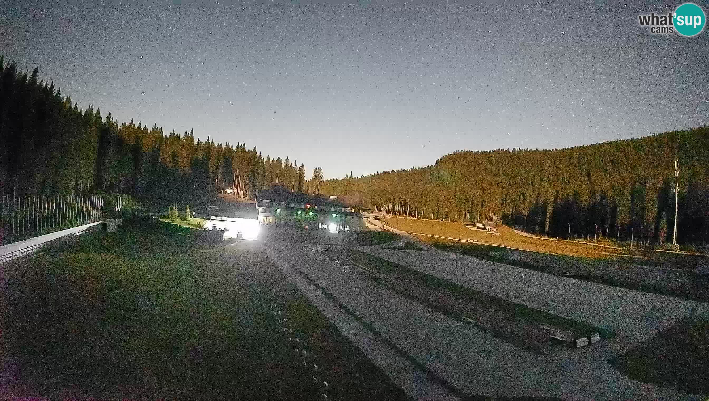 Web kamera Pokljuka – Biatlonski stadion Rudno Polje