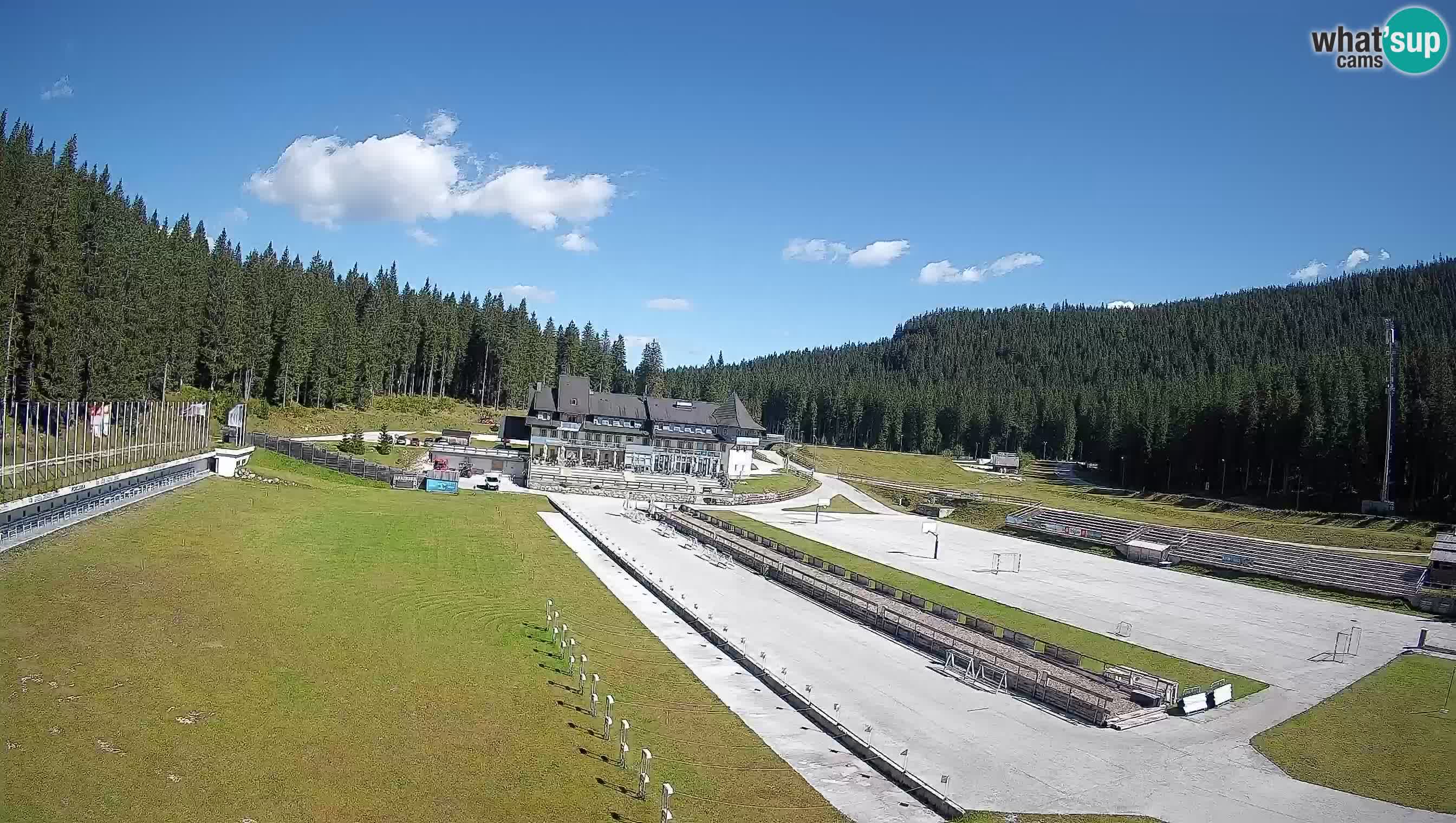 Webcam Pokljuka – Biathlon Stadium Live