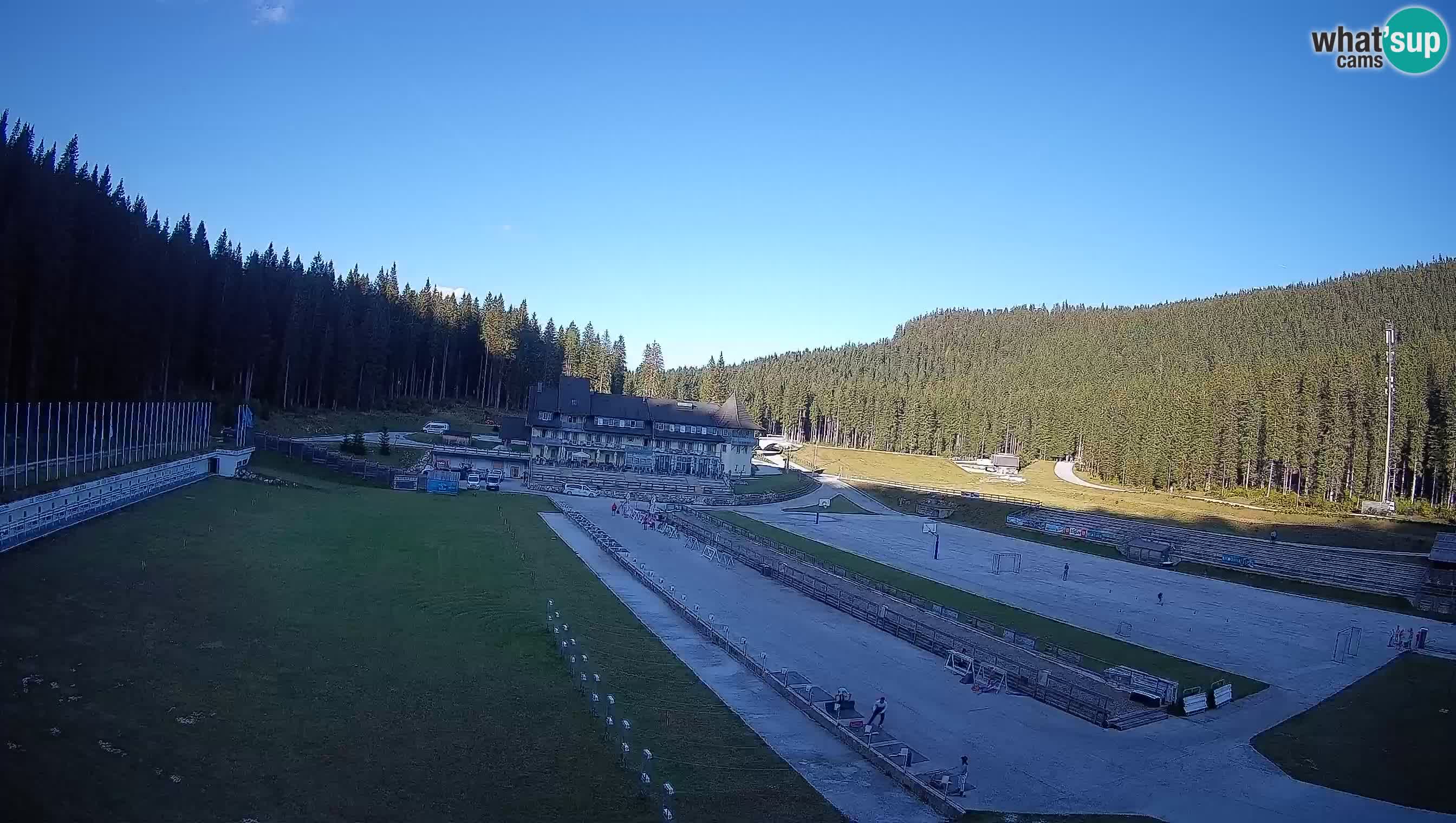 Webcam Pokljuka – Biathlon Stadium Live