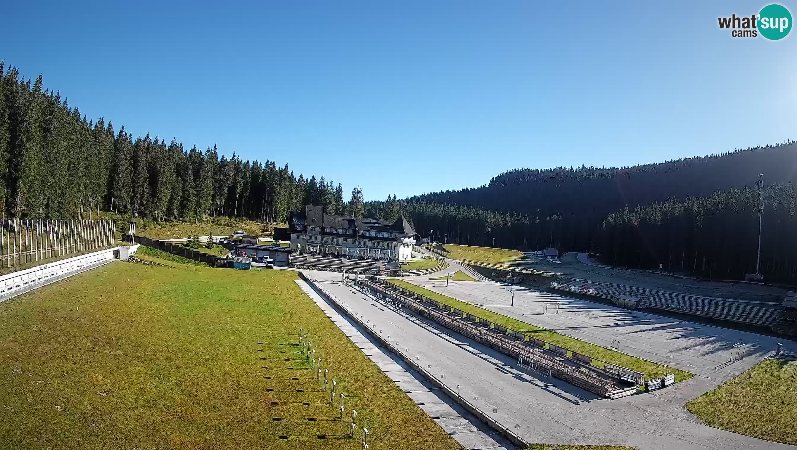 Webcam Pokljuka – Biathlon Stadium Live