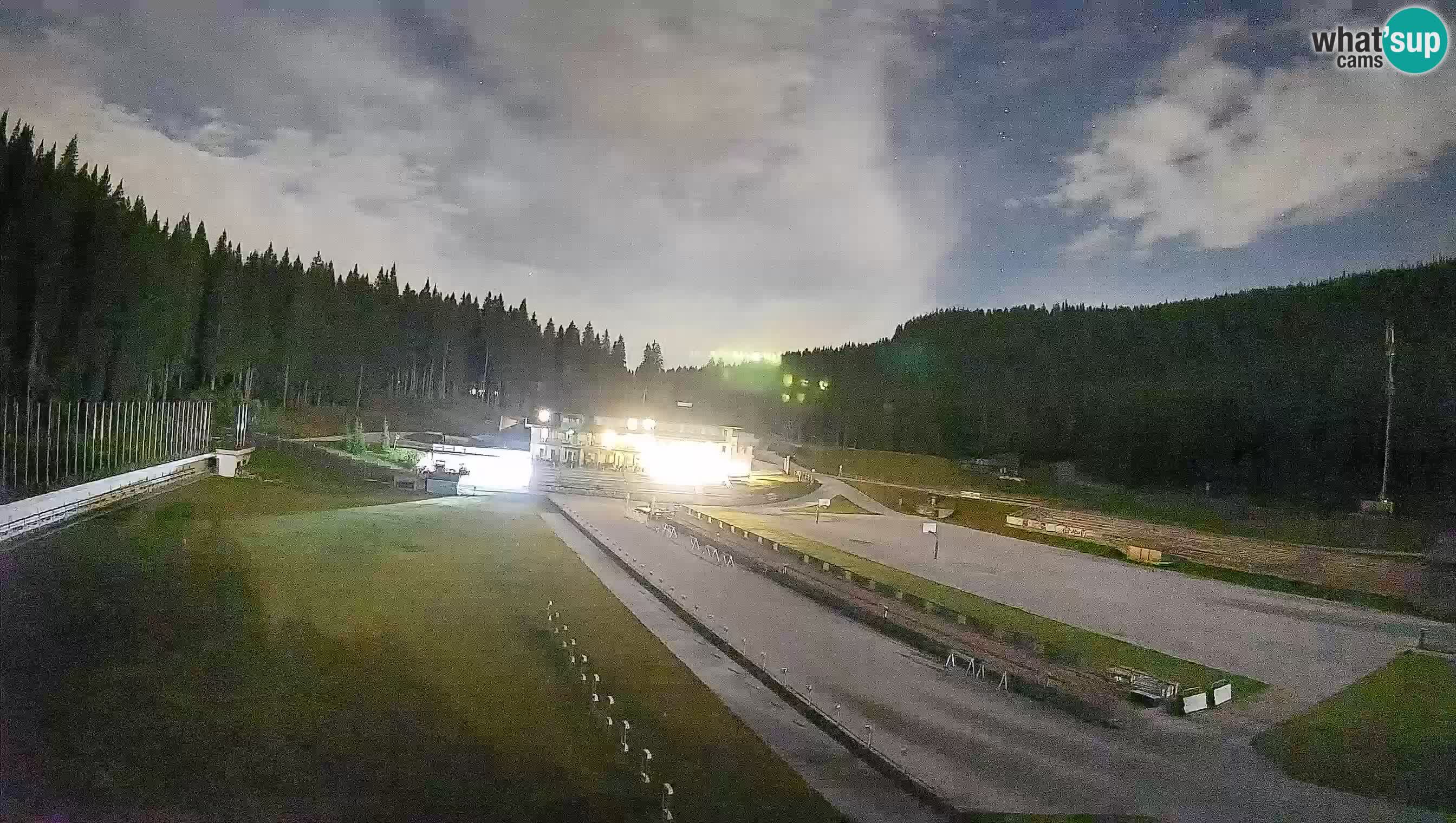 Webcam Pokljuka – Estadio de Biatlón de Rudno Polje