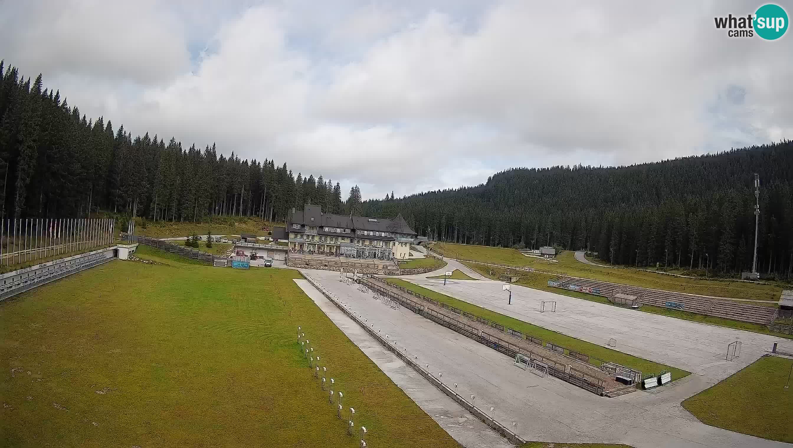 Webcam Pokljuka – Stade de biathlon de Rudno Polje