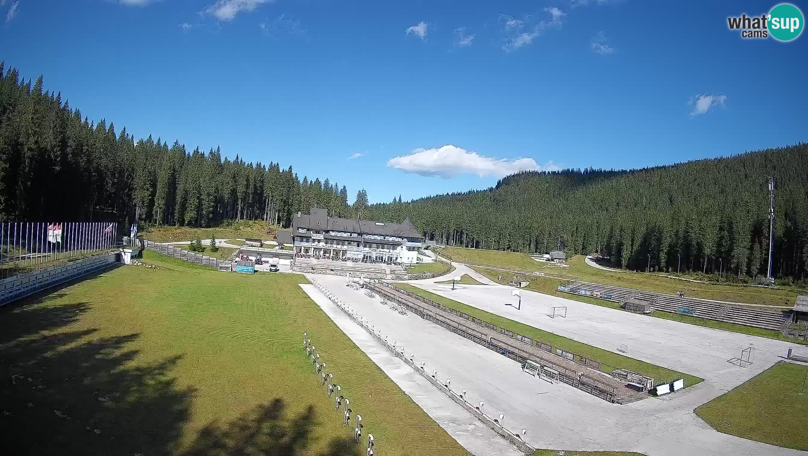 Webcam Pokljuka – Estadio de Biatlón de Rudno Polje