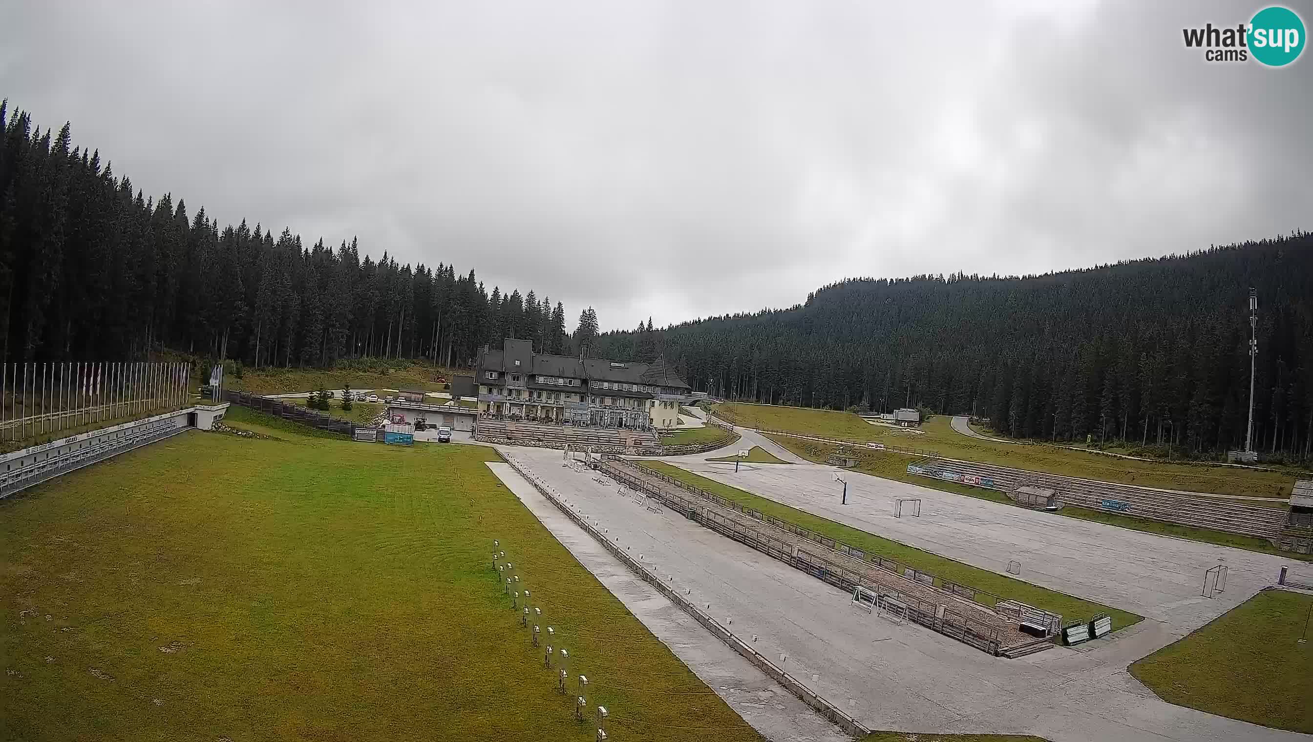 Webcam Pokljuka – Stade de biathlon de Rudno Polje