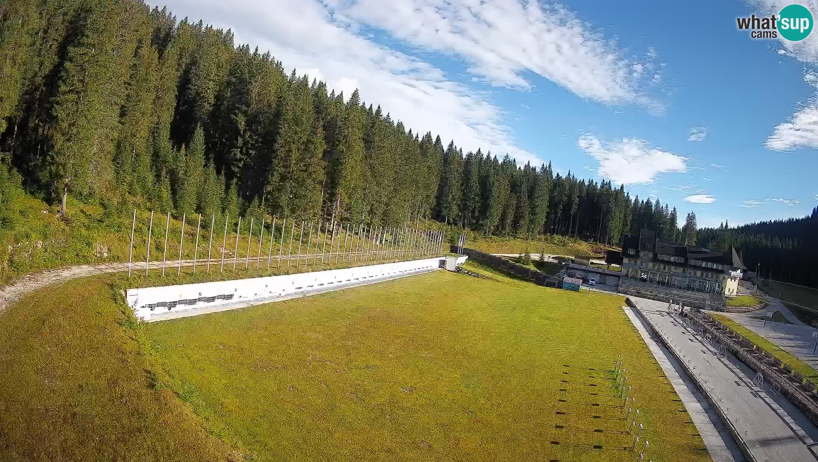 Webcam Pokljuka – Estadio de Biatlón de Rudno Polje