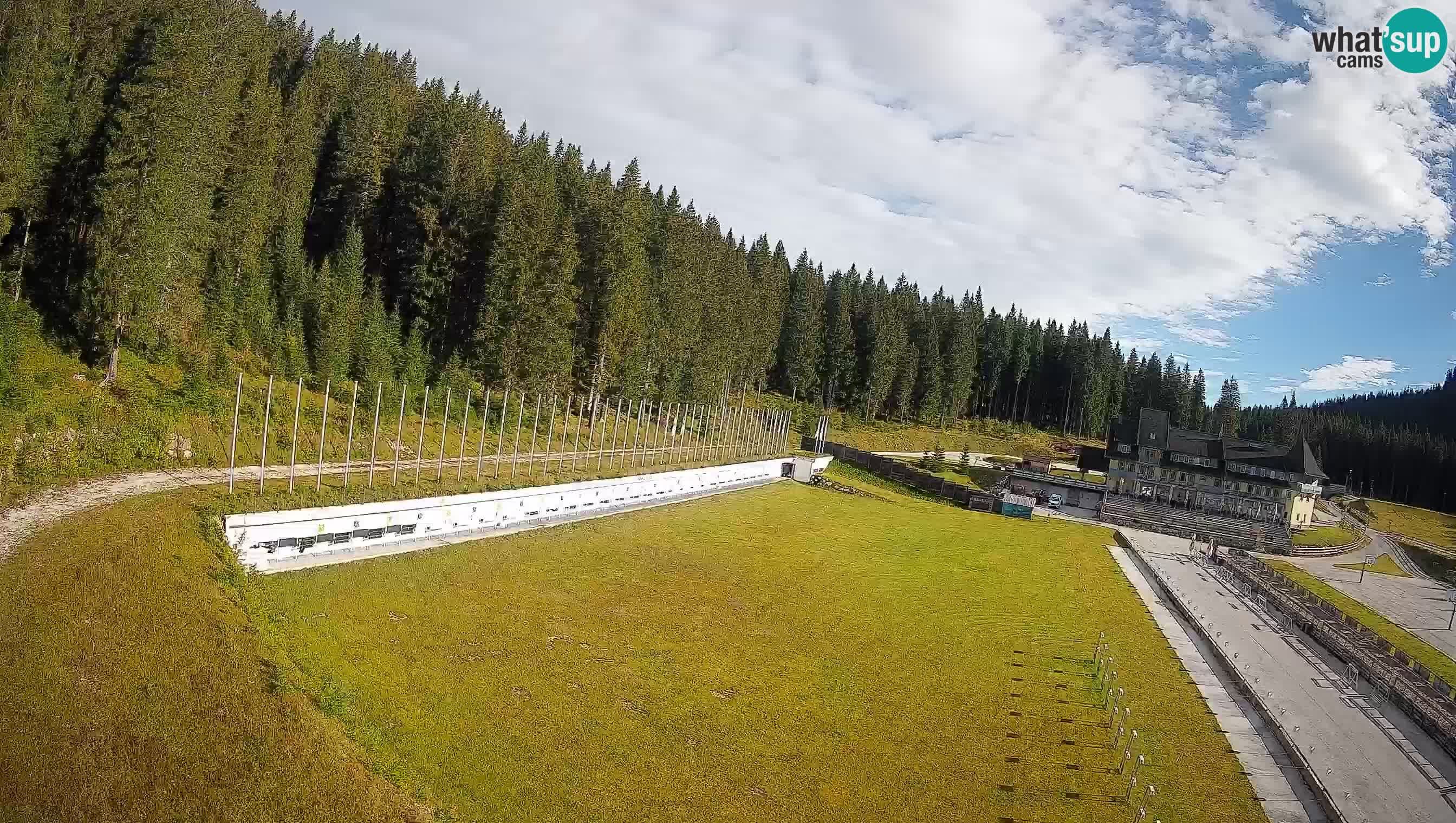 Webcam Pokljuka – Estadio de Biatlón de Rudno Polje