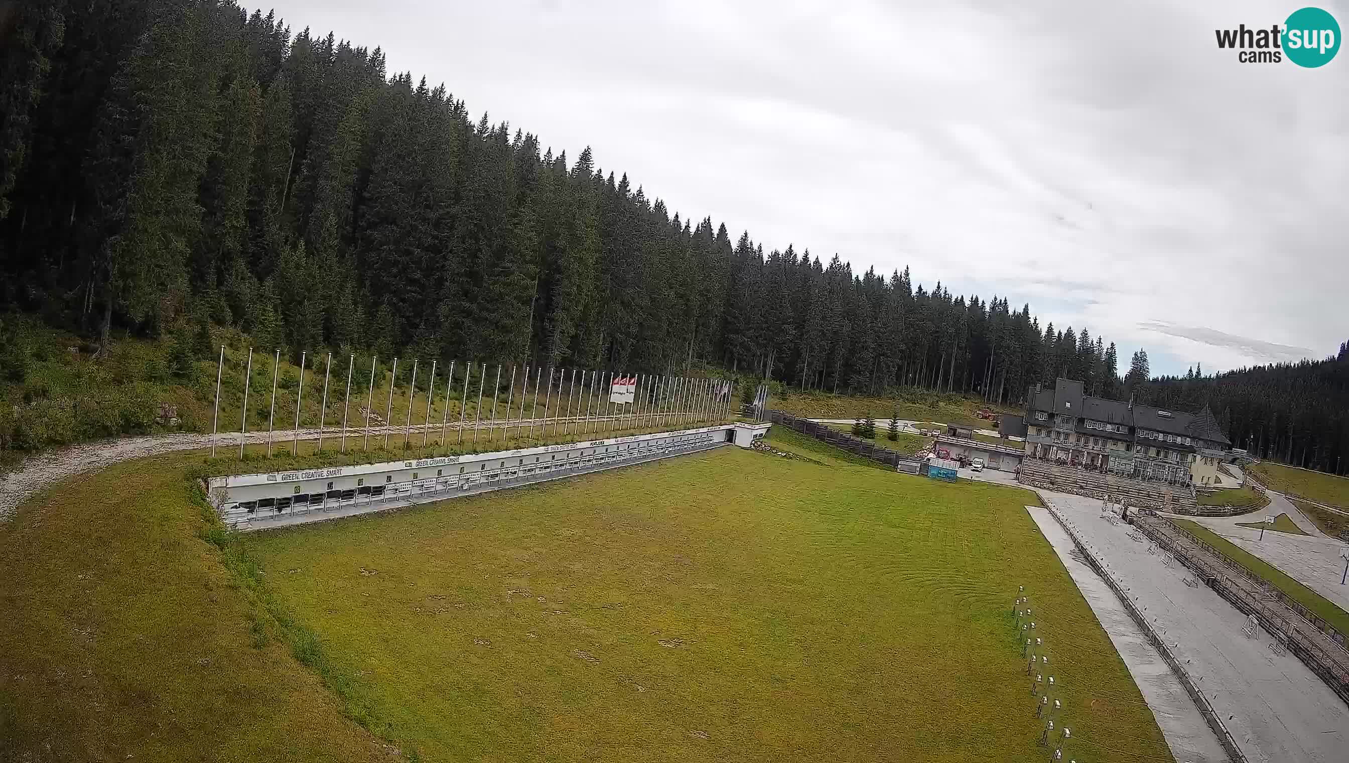 Webcam Pokljuka – Stade de biathlon de Rudno Polje