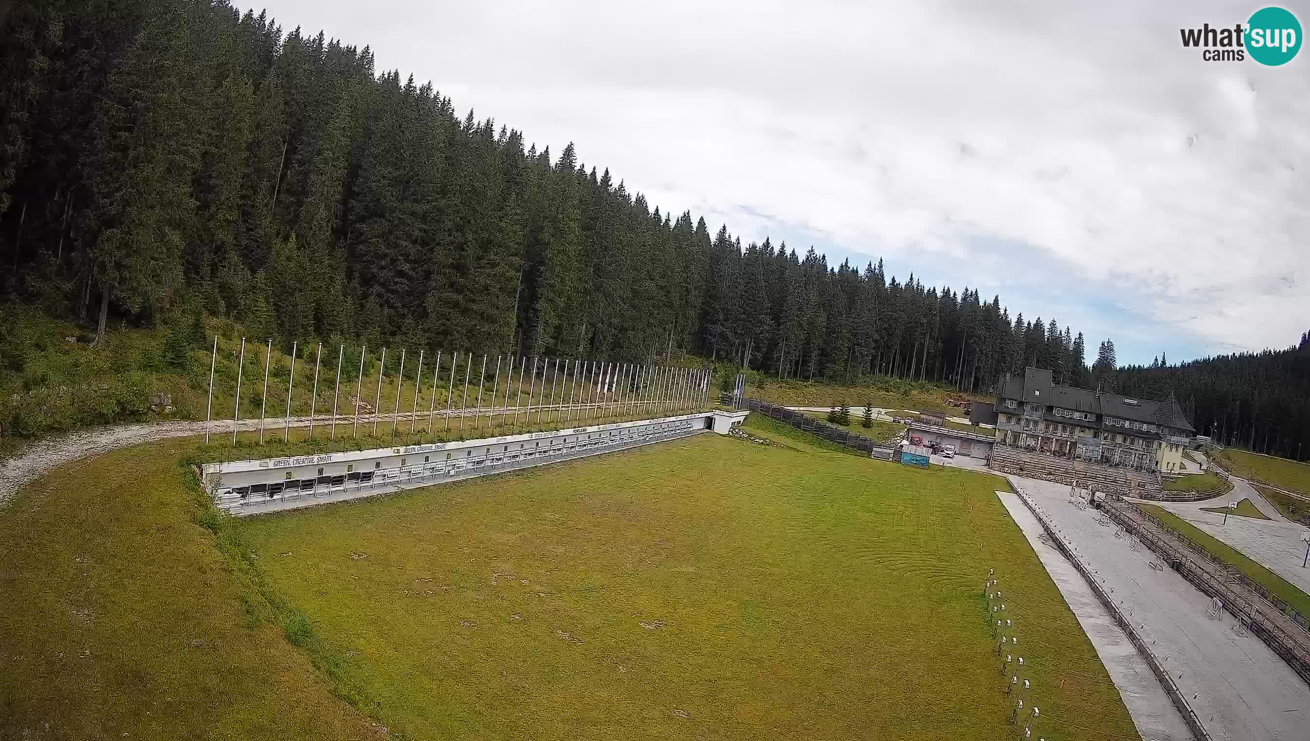Webcam Pokljuka – Stade de biathlon de Rudno Polje