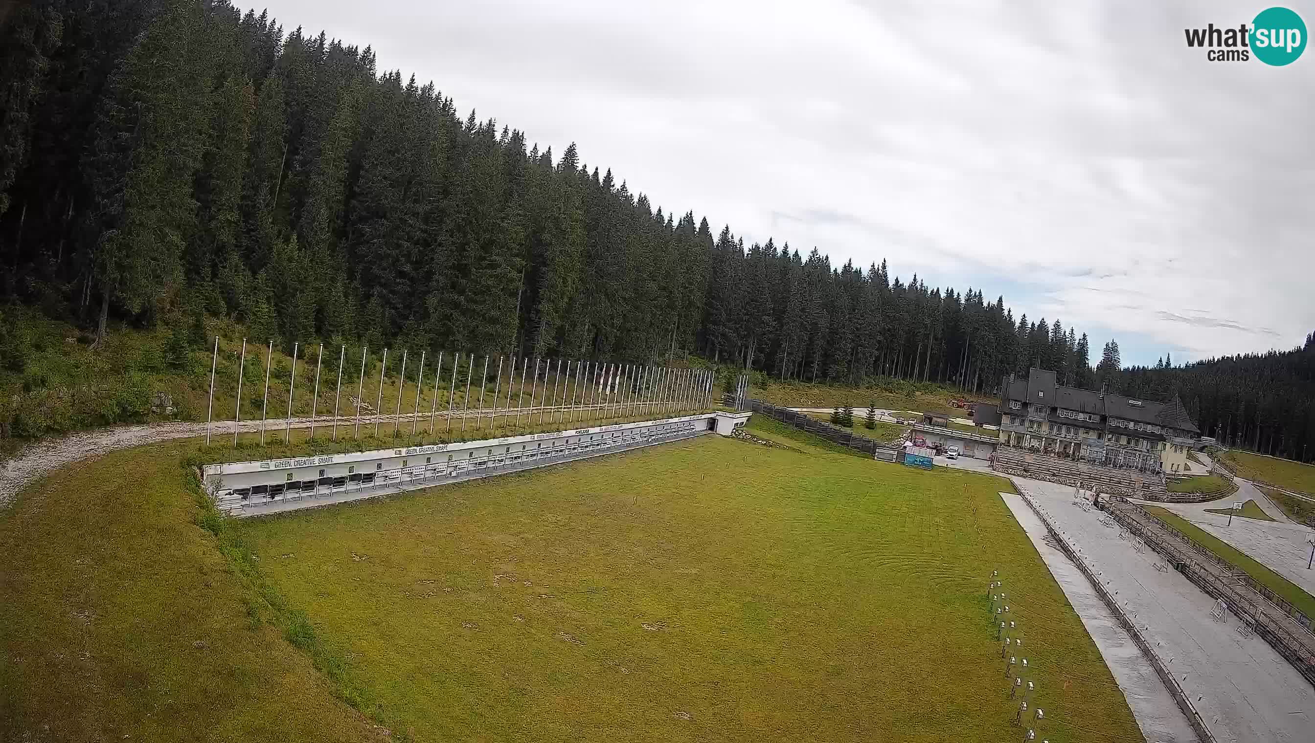 Webcam Pokljuka – Estadio de Biatlón de Rudno Polje