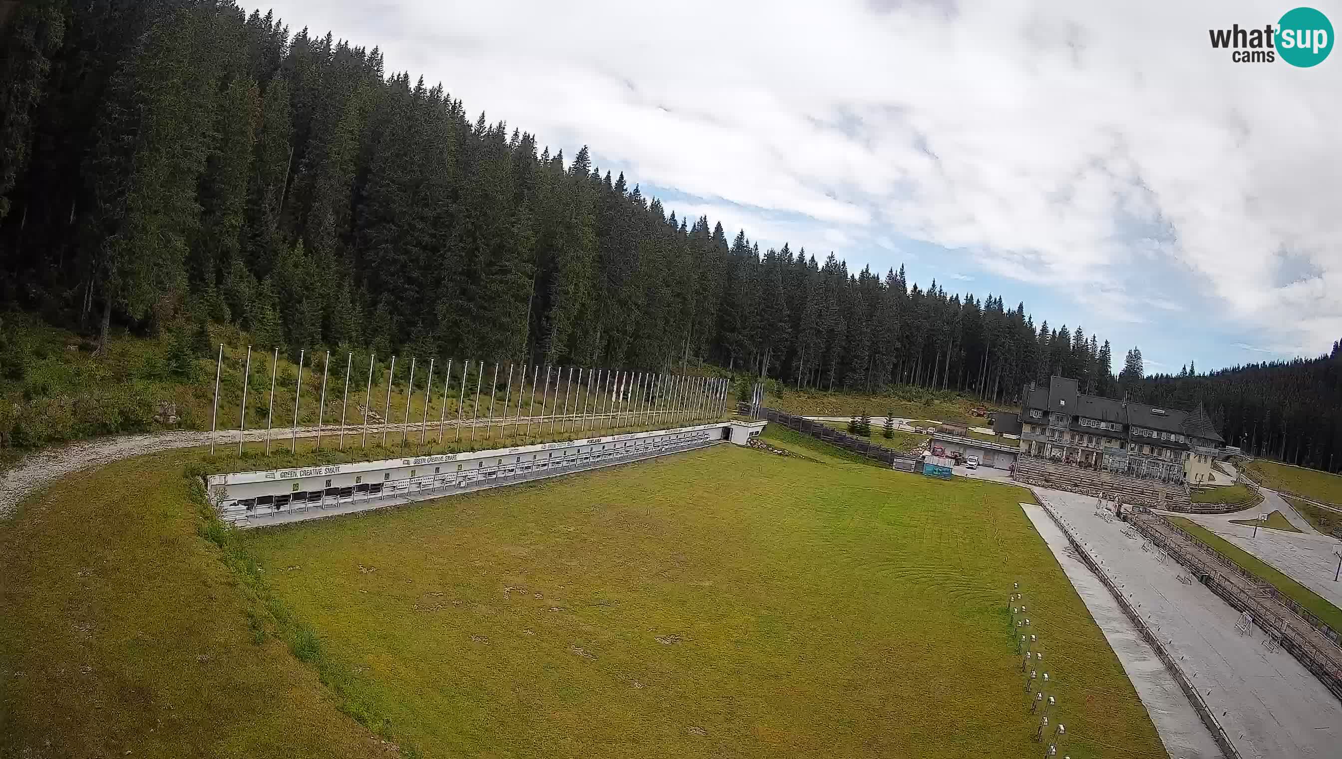 Webcam Pokljuka – Estadio de Biatlón de Rudno Polje