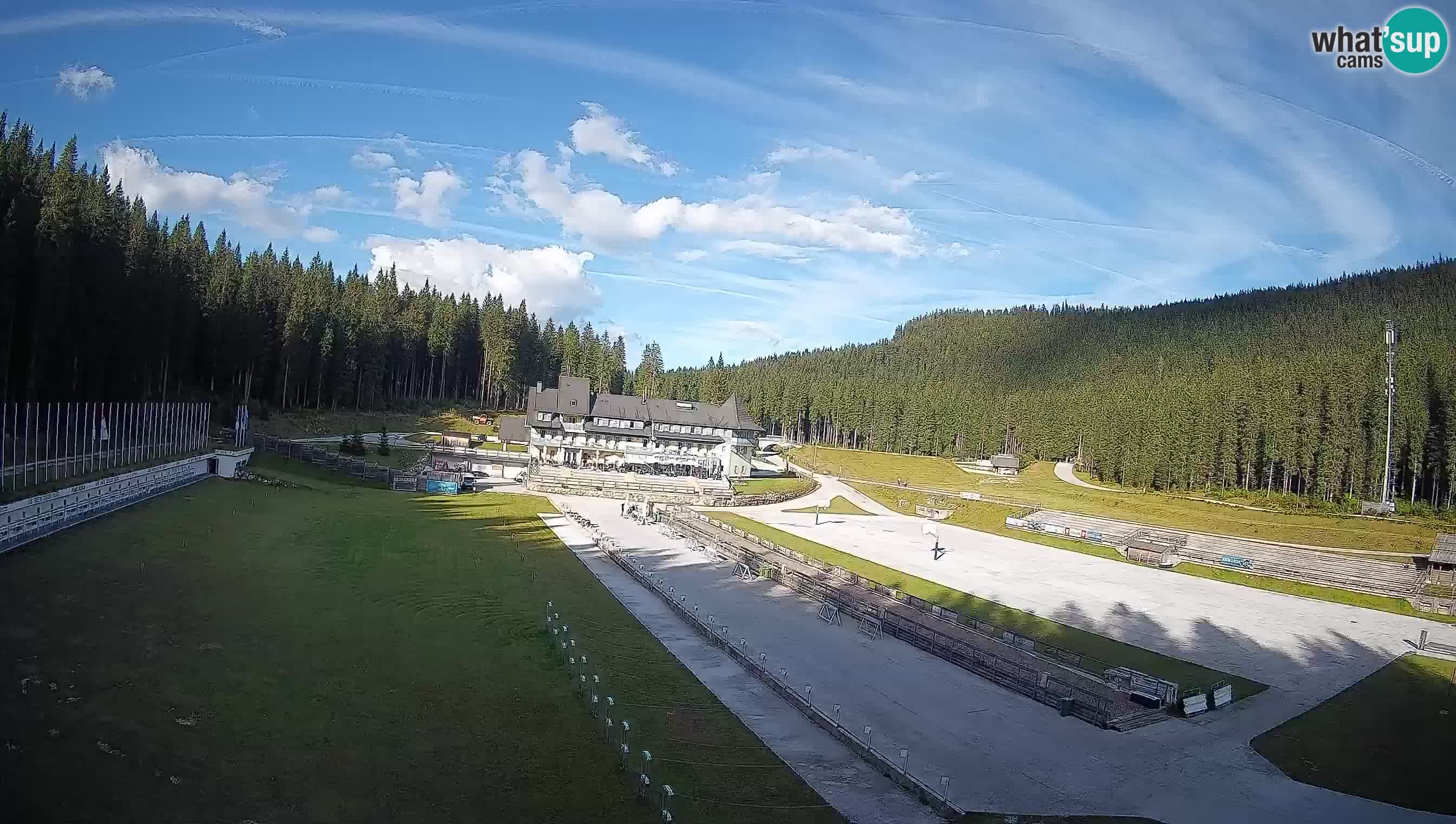 Webcam Pokljuka – Biathlon Stadium Live