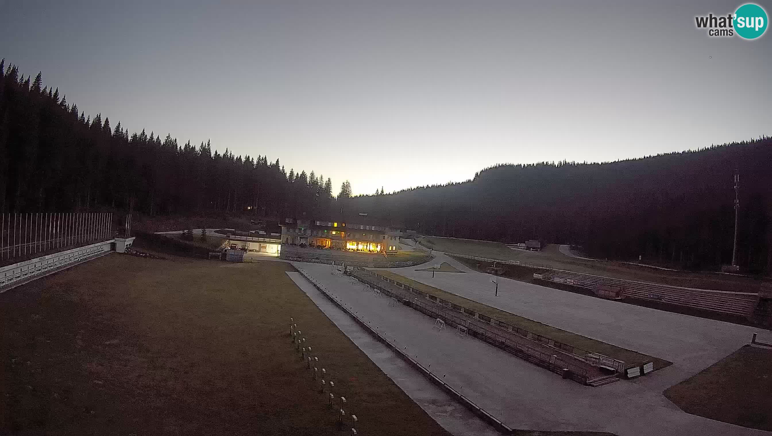 Webcam Pokljuka – Biathlon-Stadion Rudno Polje